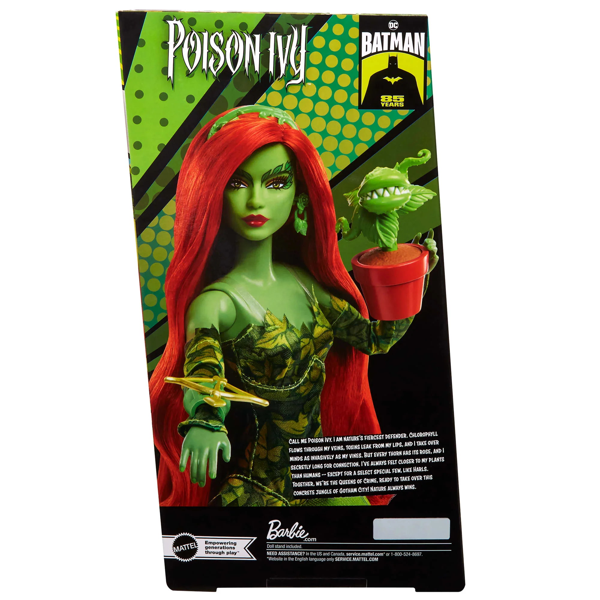 Mattel Creations Poison Ivy Barbie Doll
