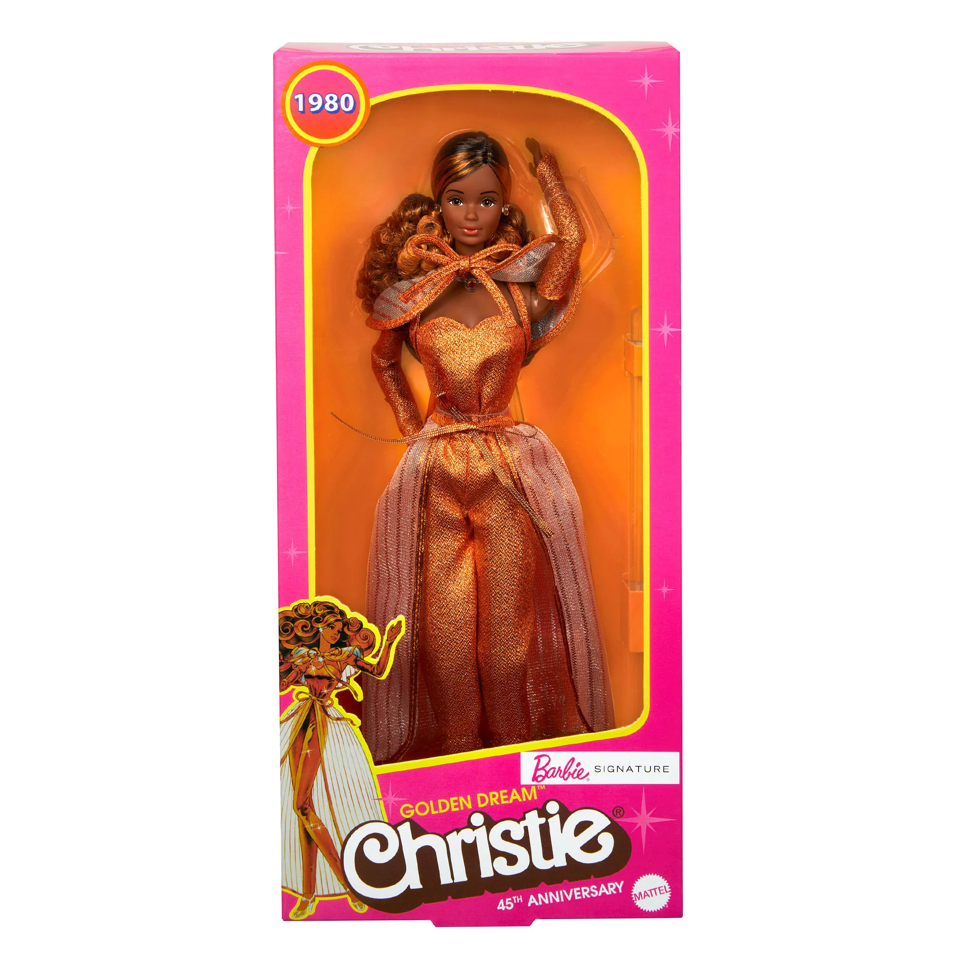 Mattel Creations Barbie Golden Dream Christie Doll