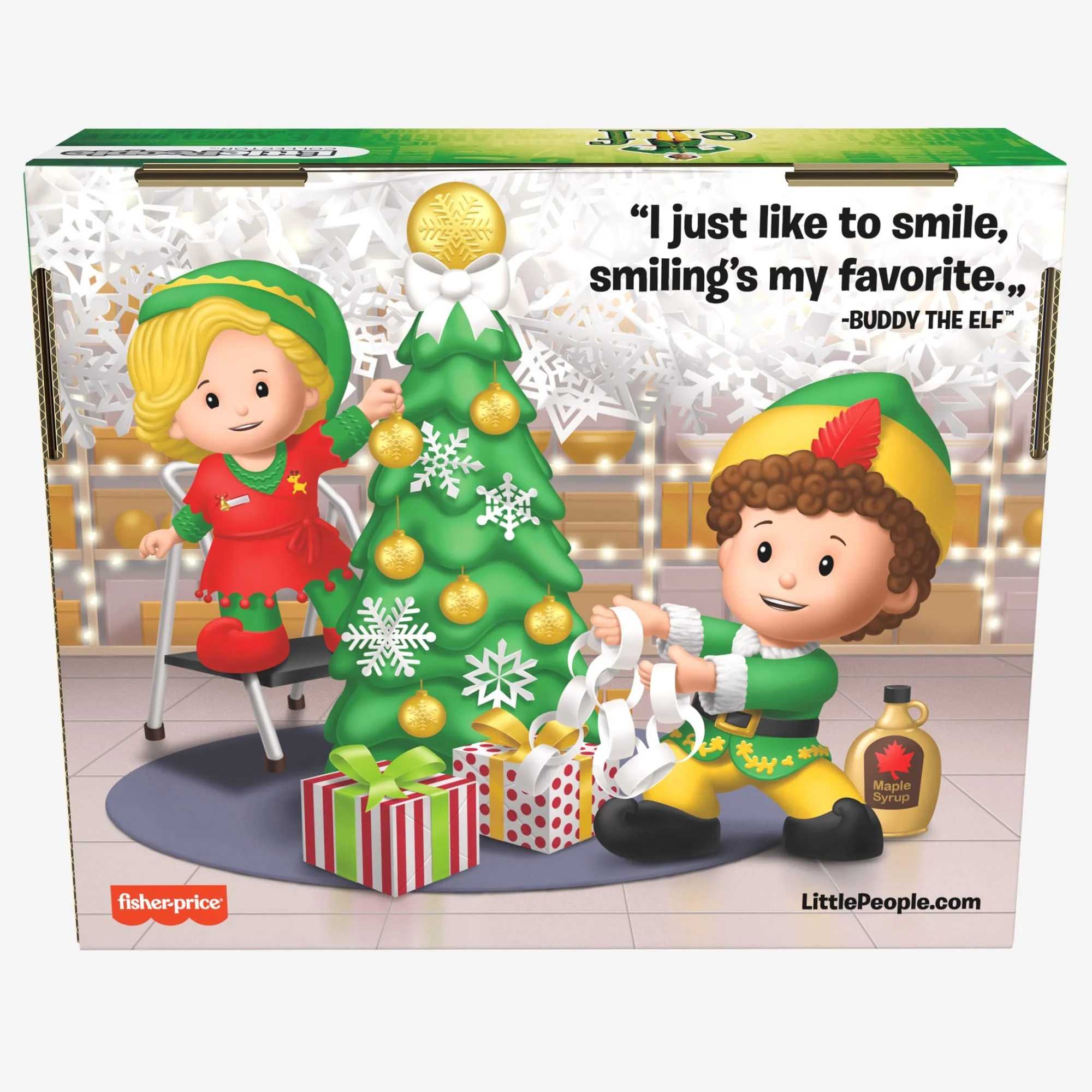 Mattel Creations Little People Collector Elf Figure Set