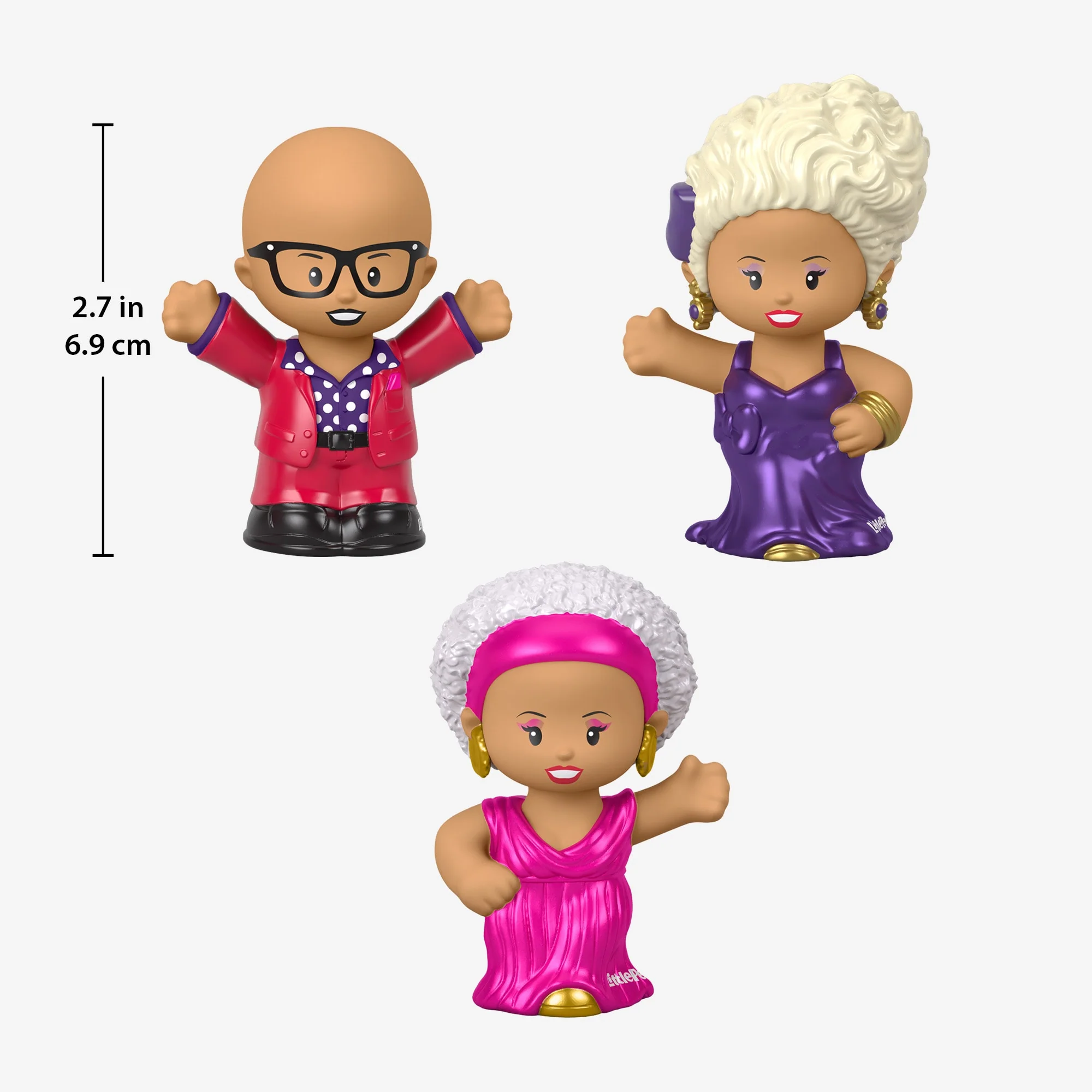 Mattel Creations Little People Collector Rupaul Special Edition Figure Set