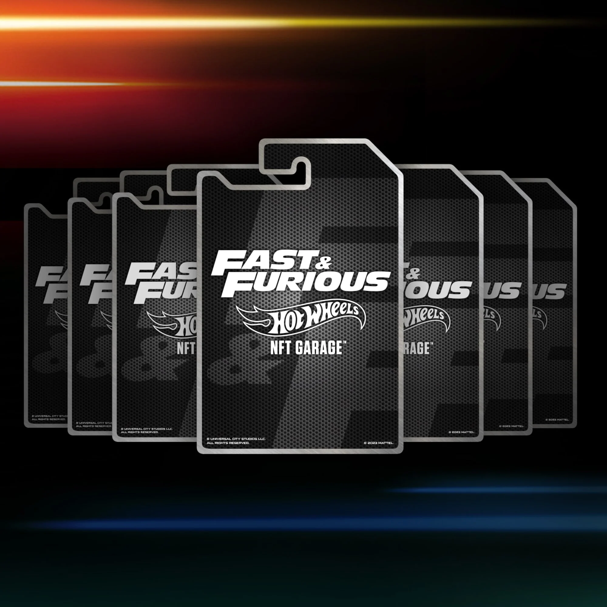 Mattel Creations Hot Wheels Fast & Furious: Pack of 6 Virtual Collectibles