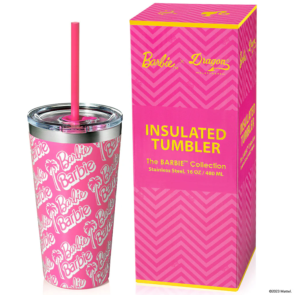Mattel Creations Barbie™ X Dragon Glassware® Tumbler - 16 Oz