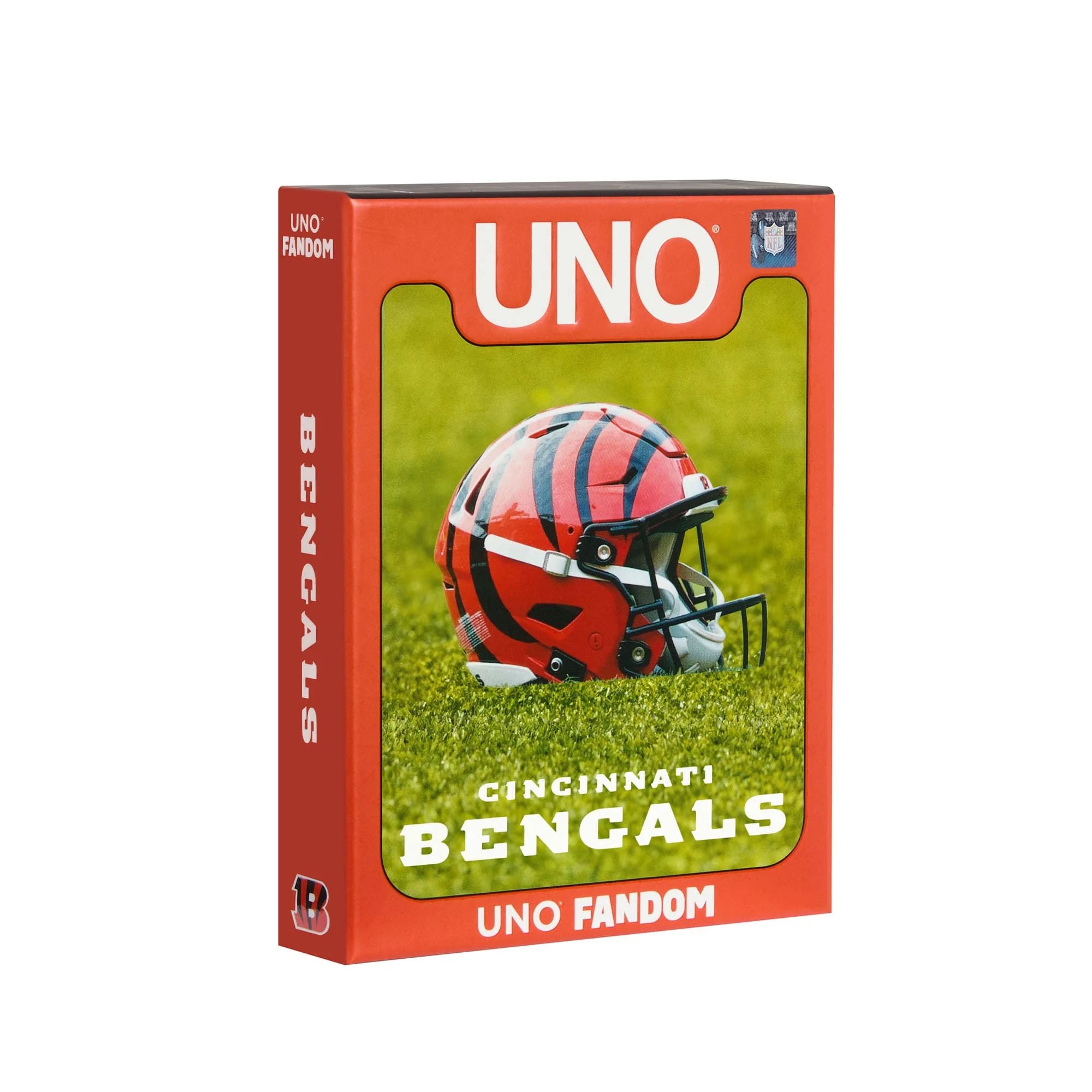 Mattel Creations UNO Fandom NFL Cincinnati Bengals Game Deck