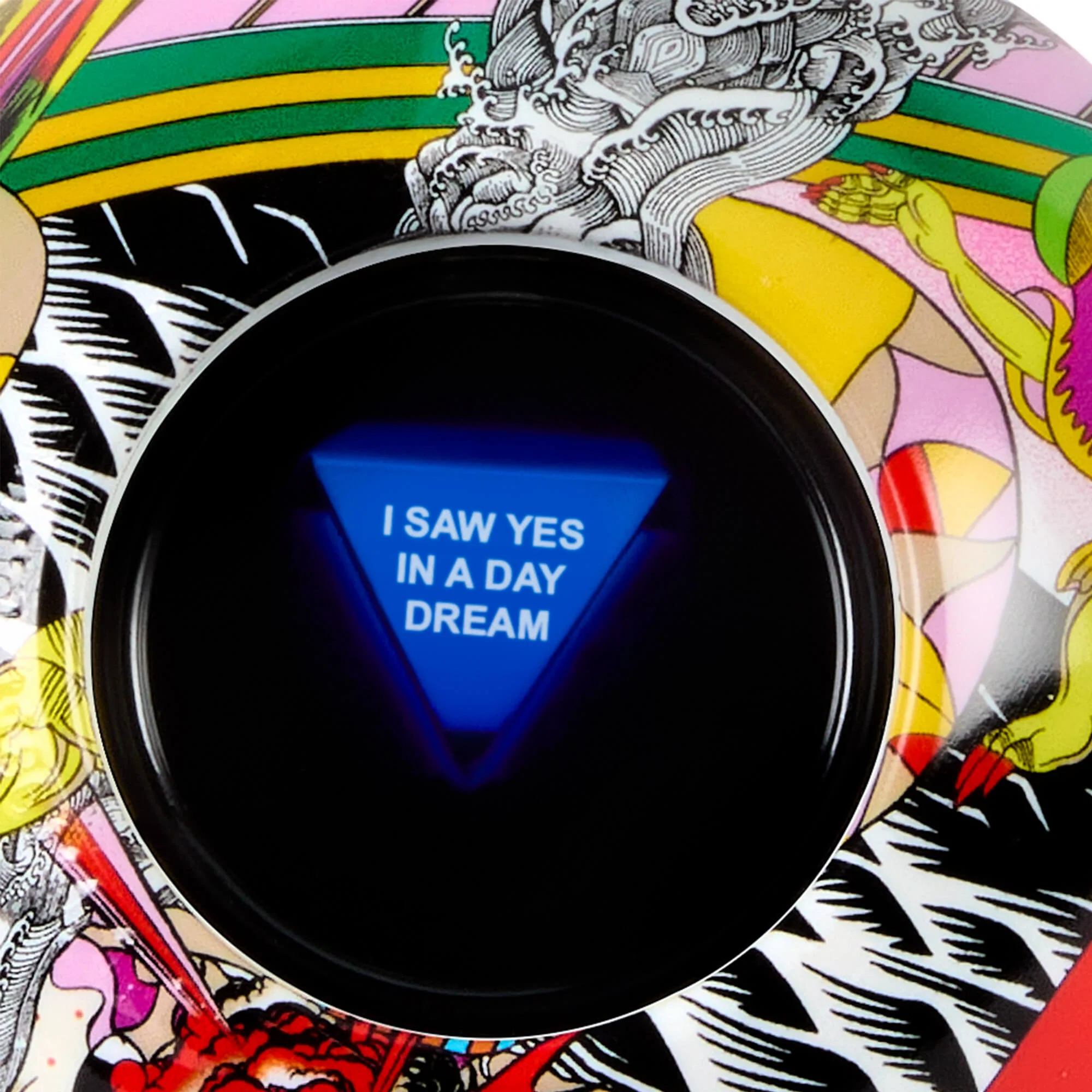 Mattel Creations Magic 8-Ball x Keiichi Tanaami