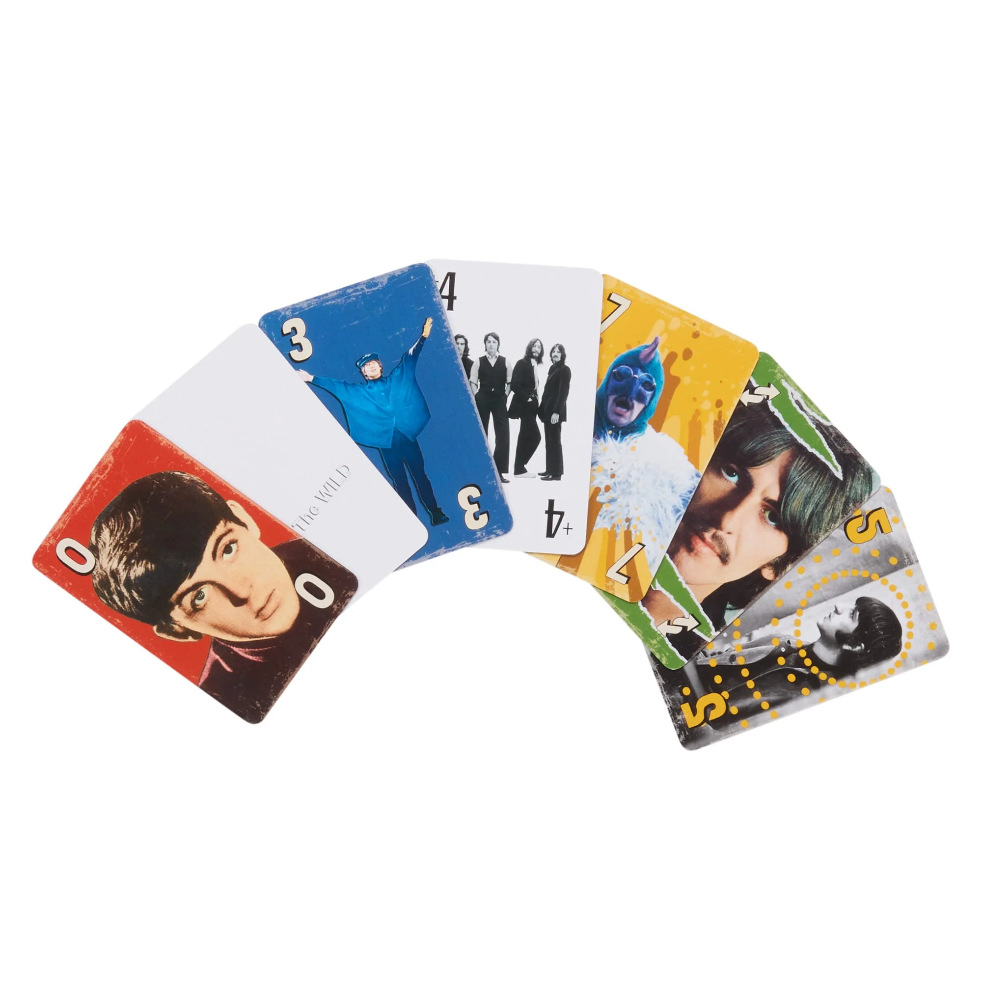 Mattel Creations UNO Canvas The Beatles Card Game