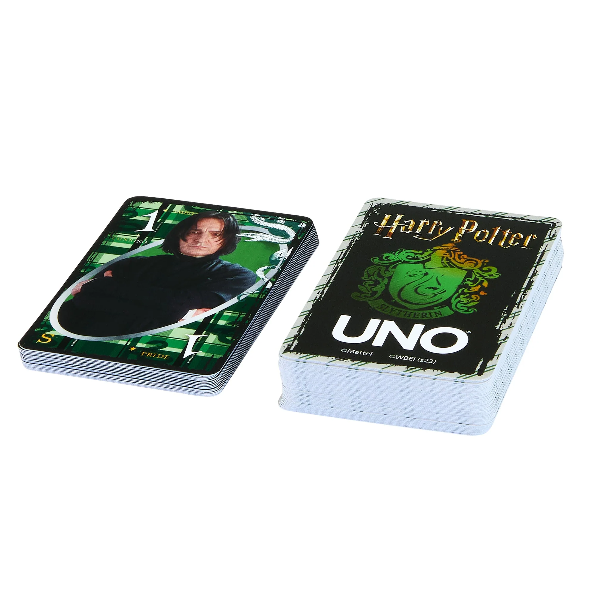 Mattel Creations UNO Fandom Harry Potter Slytherin Game Deck