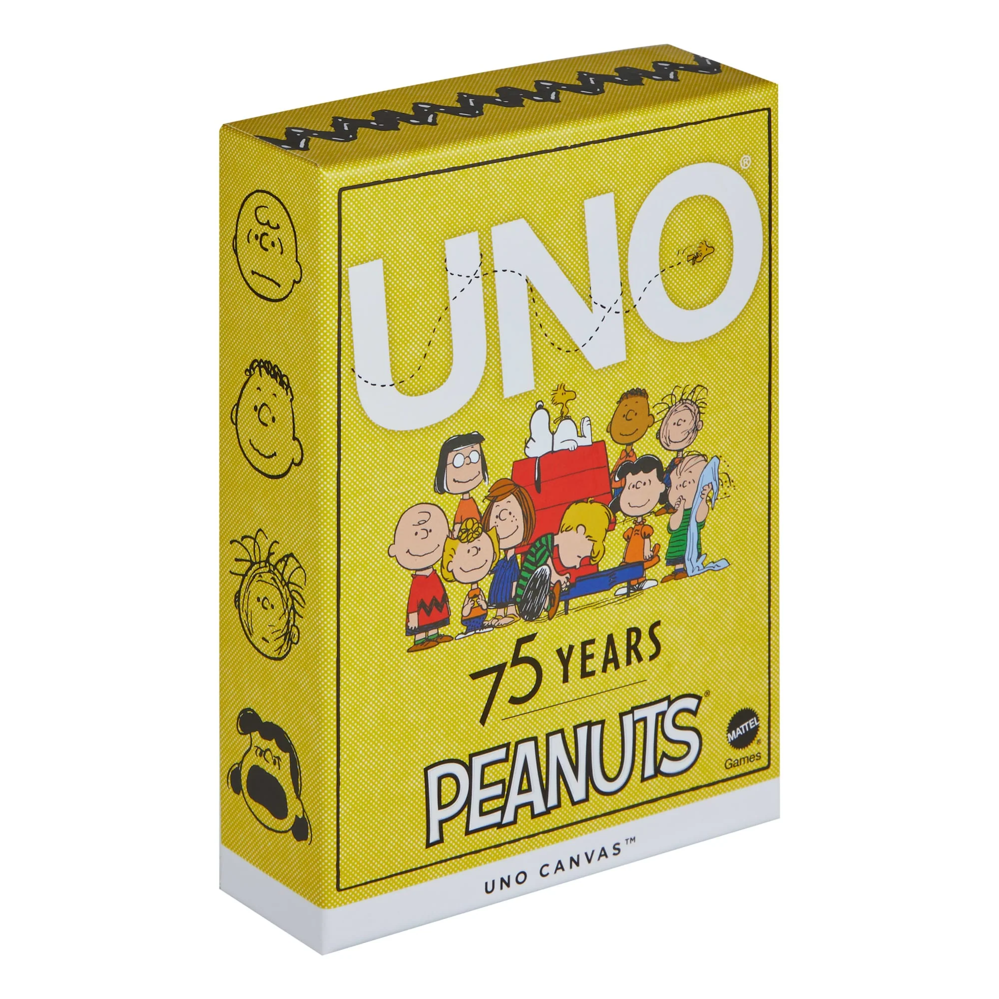 Mattel Creations UNO Canvas Peanuts Card Deck
