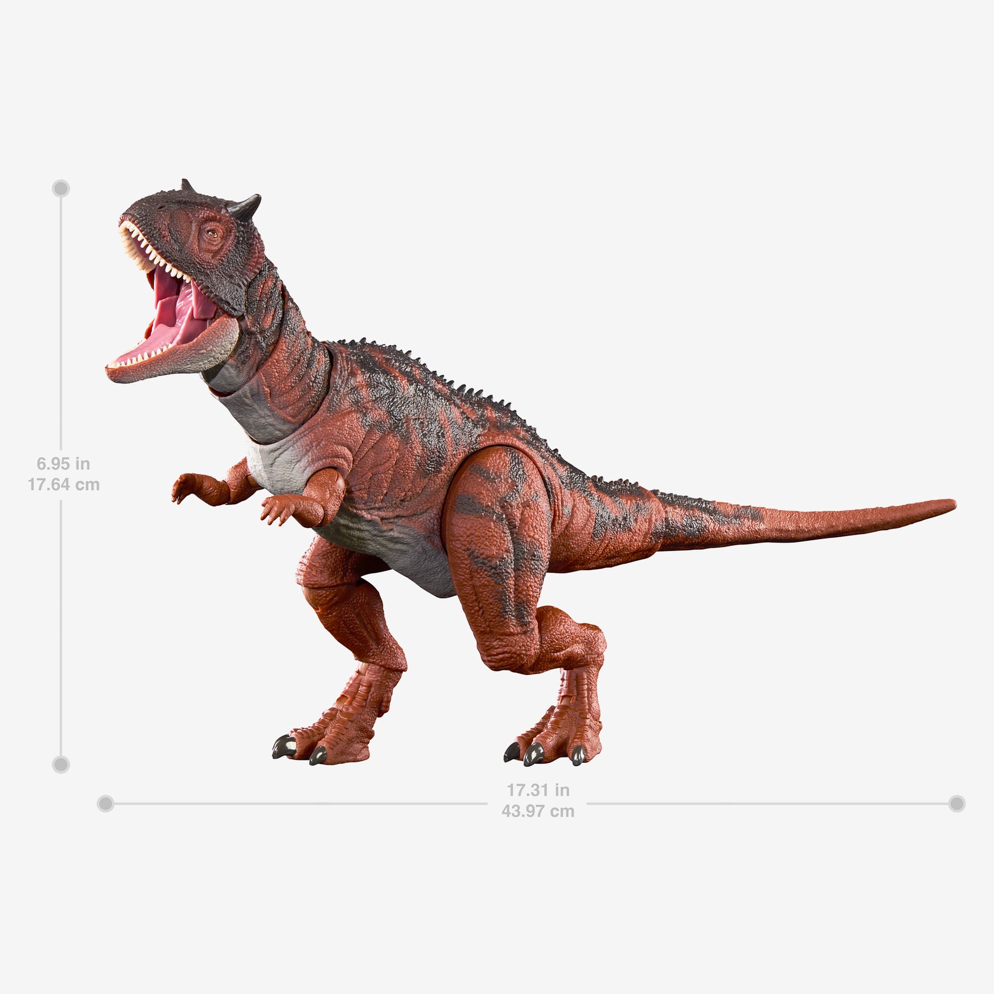 Mattel Creations Jurassic World Hammond Collection Fallen Kingdom Carnotaurus Dinosaur Action Figure