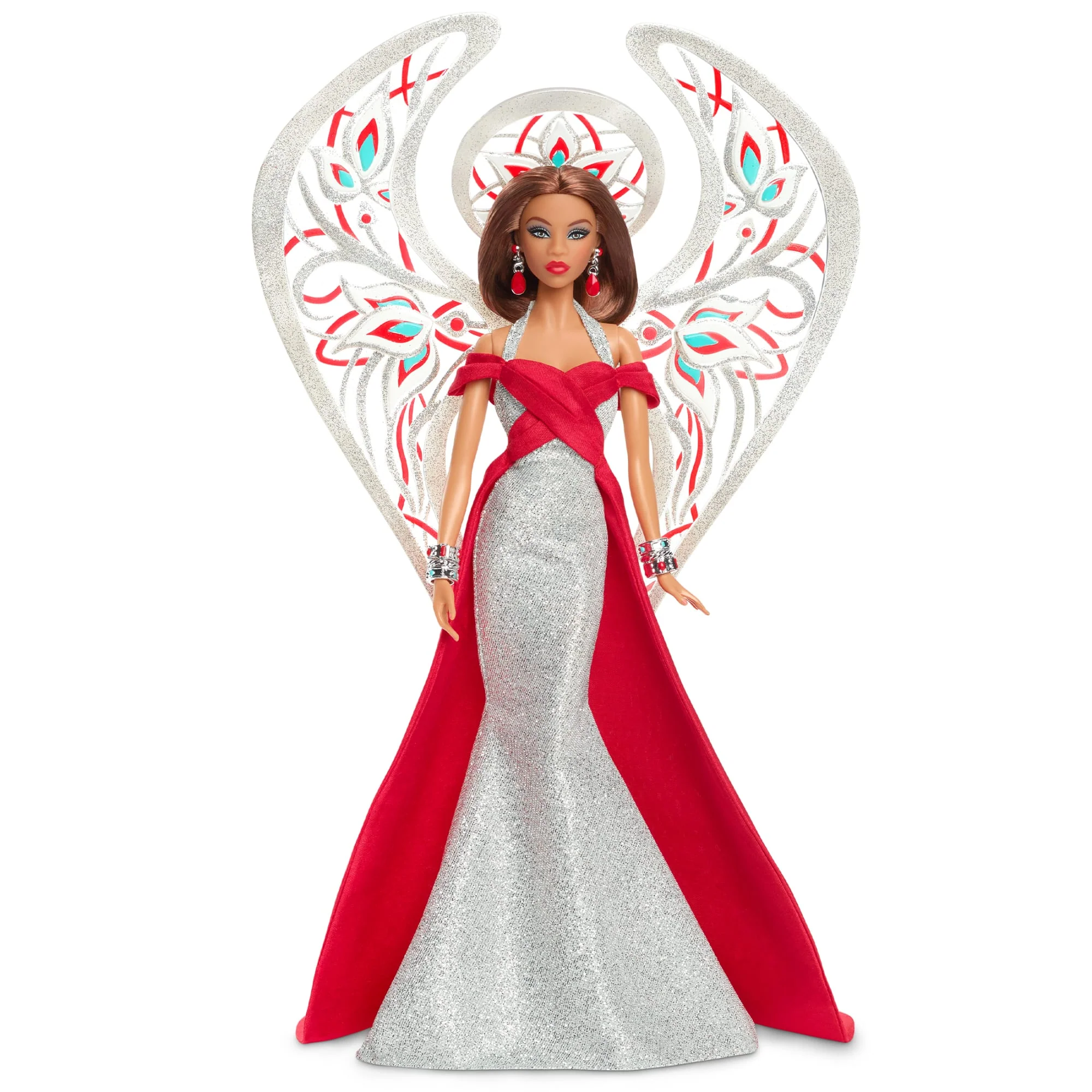 Mattel Creations Barbie x Bob Mackie 2023 Holiday Angel Doll