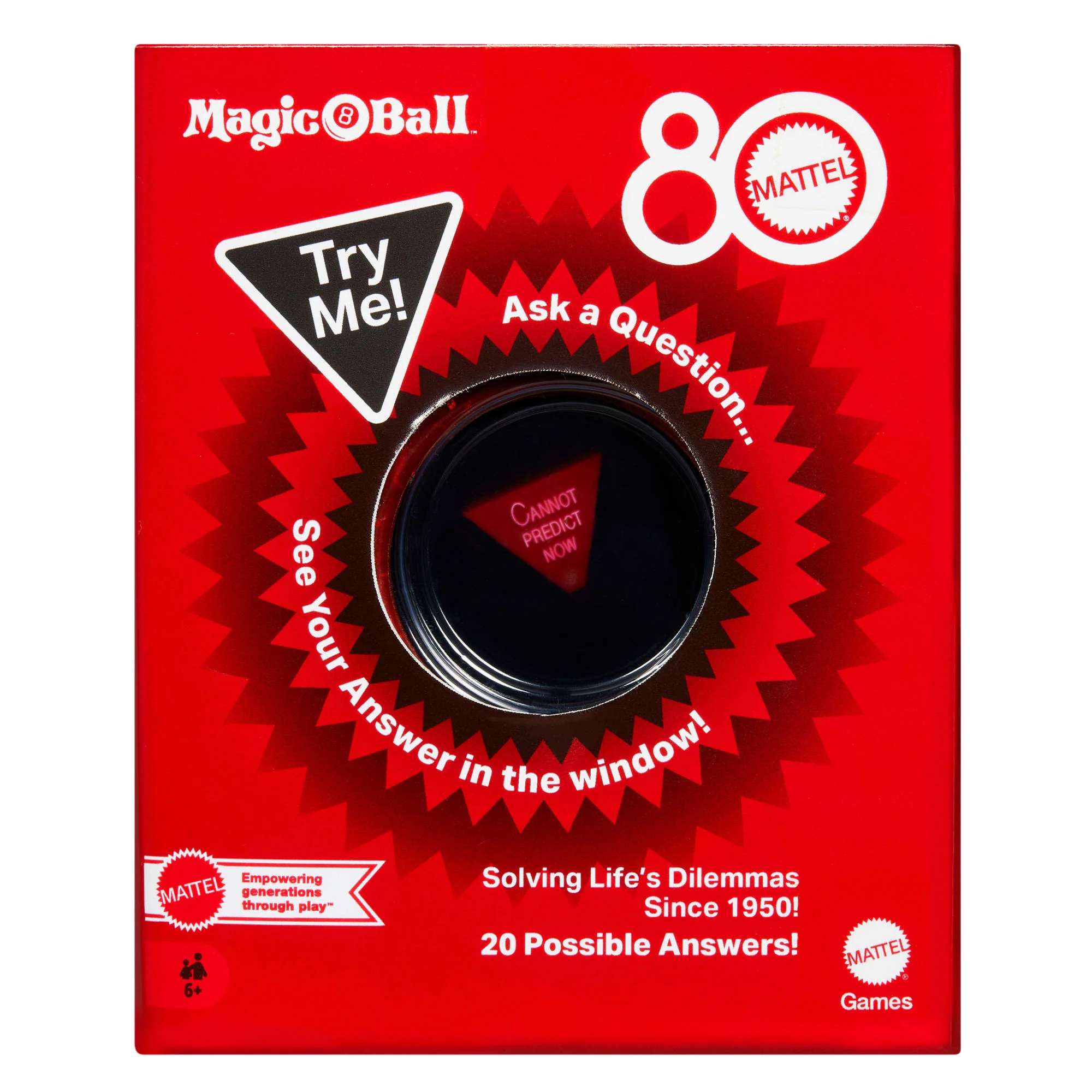 Mattel Creations Magic 8 Ball Mattel 80th Anniversary Edition