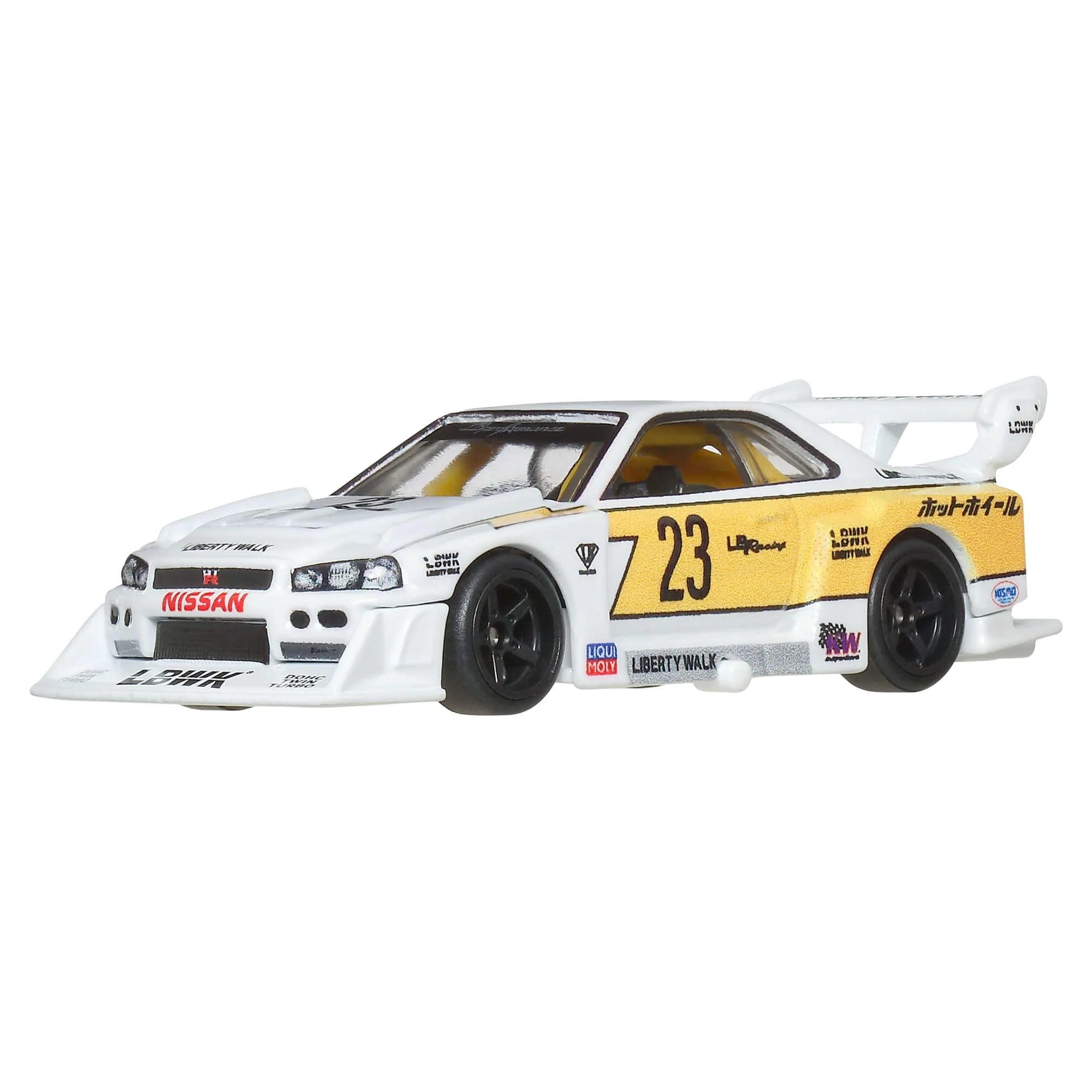 Mattel Creations Hot Wheels Premium Car Culture Silhouettes LB-ER34 Super Silhouette Nissan Skyline