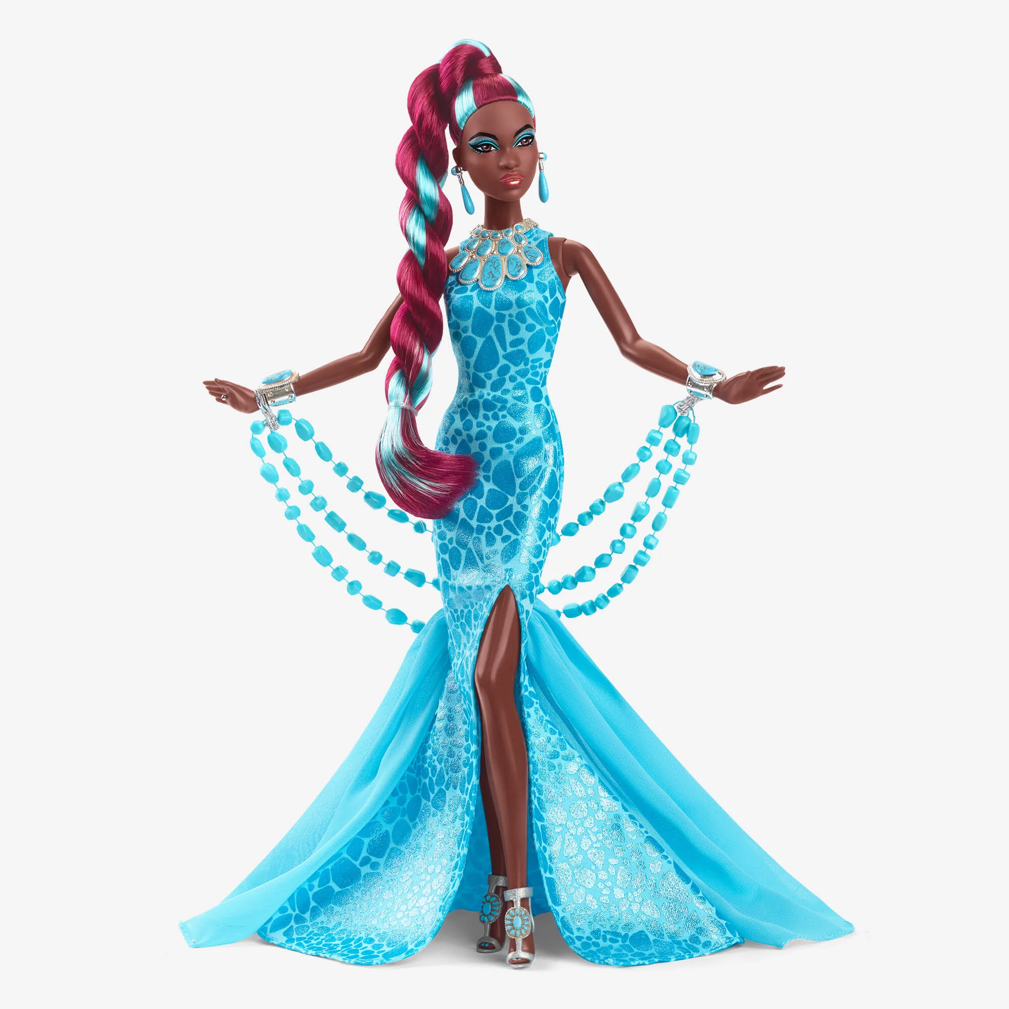 Mattel Creations Barbie Fantasy Collection Turquoise Doll