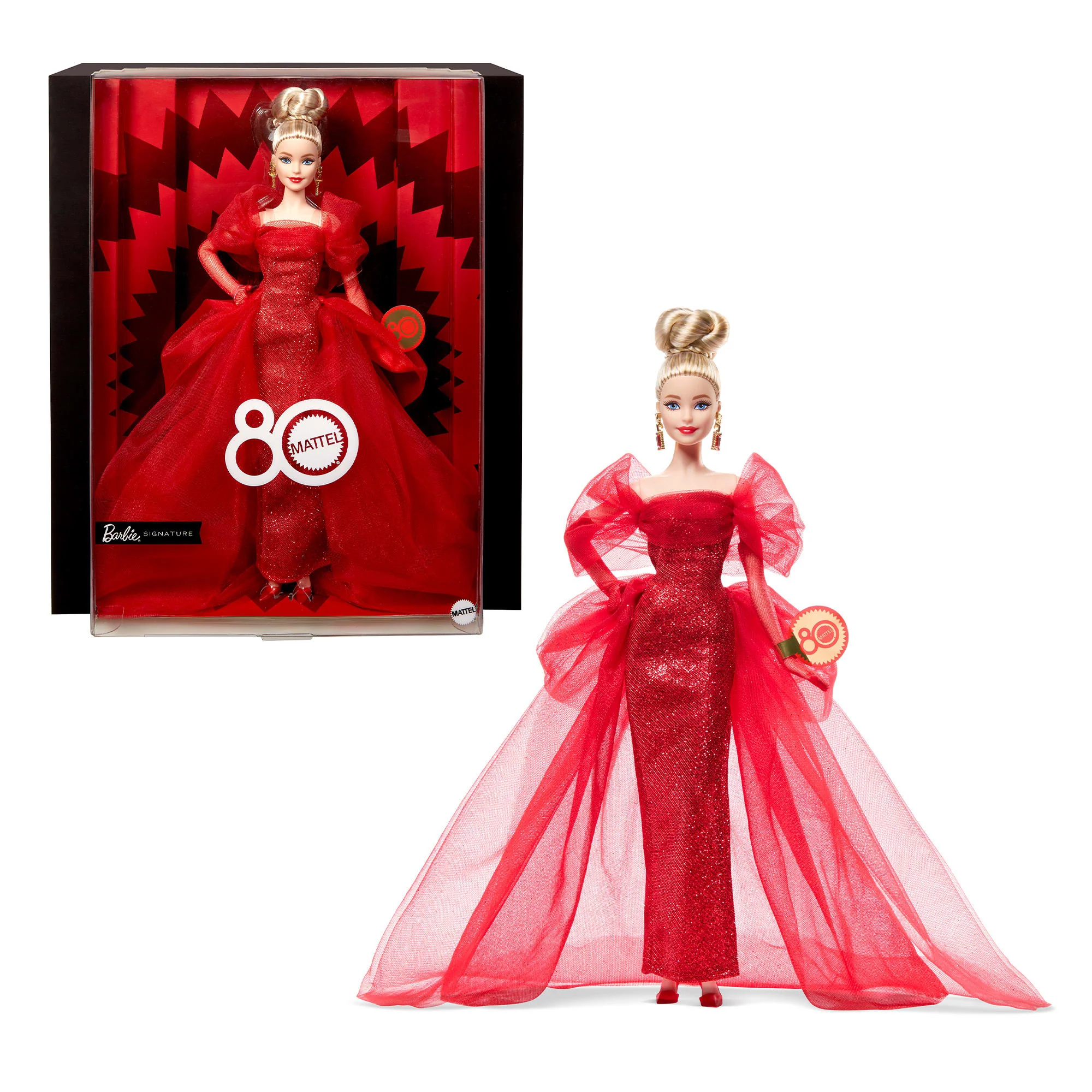 Mattel Creations Barbie Mattel 80th Anniversary Doll – Blonde