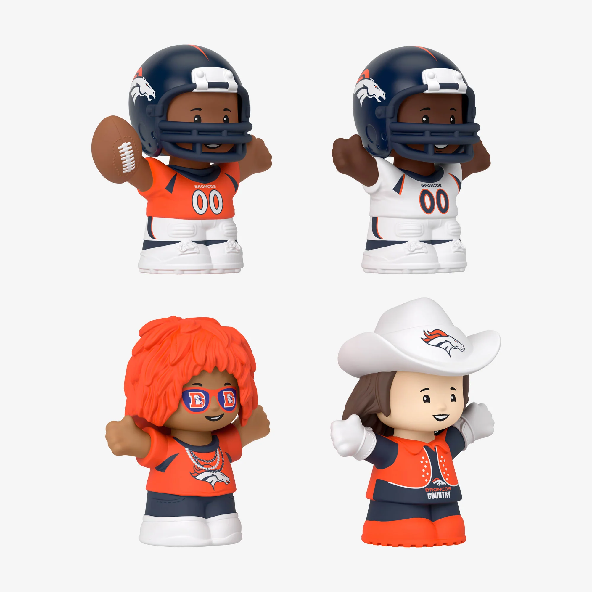 Mattel Creations Little People Collector x NFL Denver Broncos Set