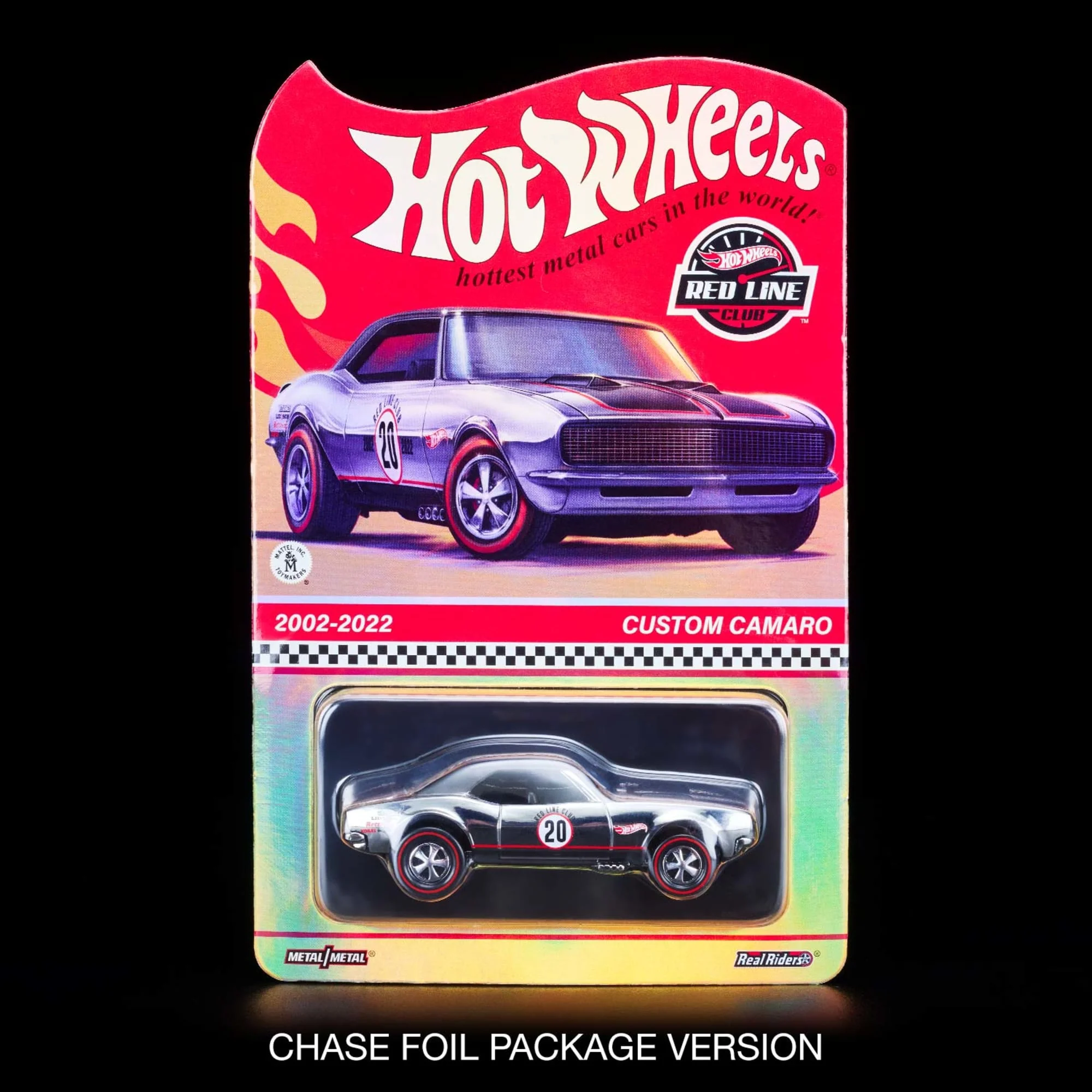 Mattel Creations RLC EXCLUSIVE CUSTOM CAMARO - RLC 20th ANNIVERSARY