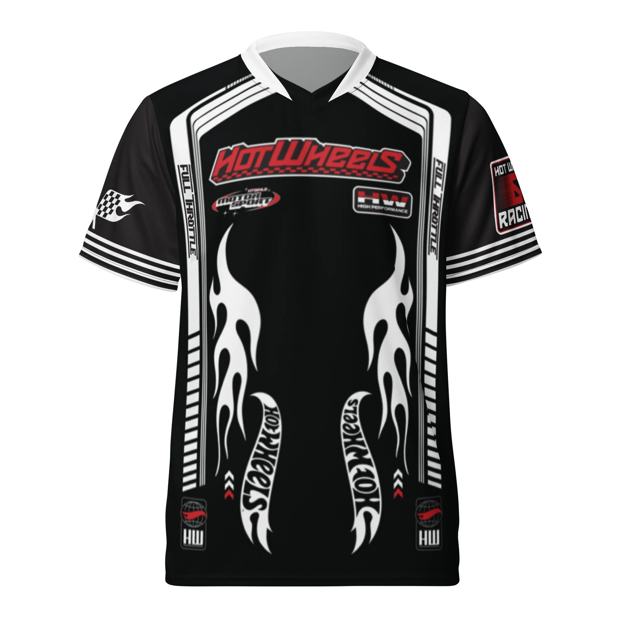 Mattel Creations Hot Wheels High Performance Racing Black Jersey