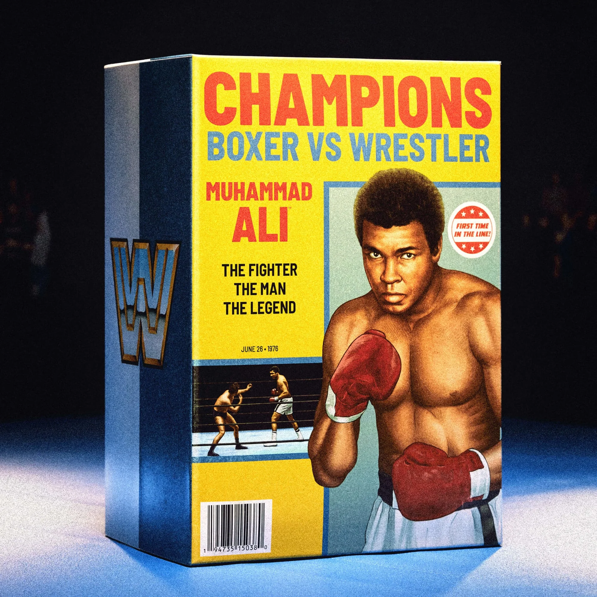 Mattel Creations WWE Ultimate Edition Muhammad Ali Action Figure Set