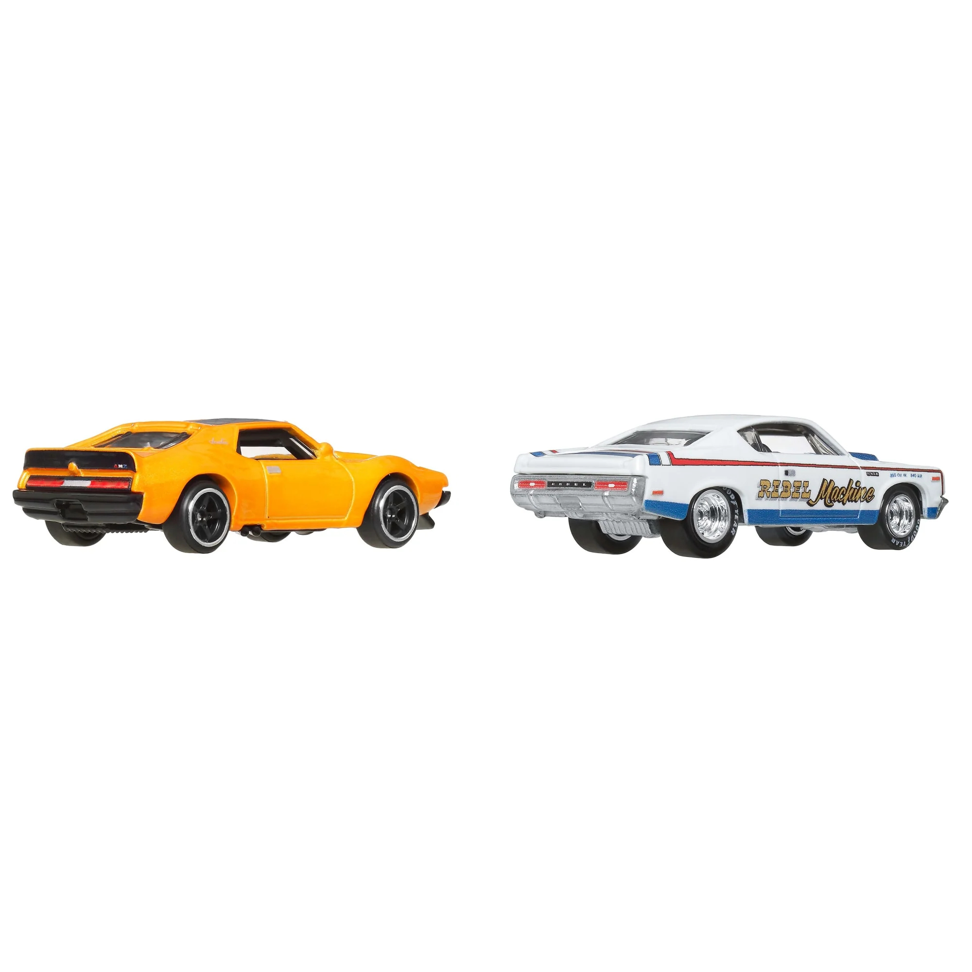 Mattel Creations Hot Wheels Premium Car Culture 2-Pack '71 AMC Javelin & AMC Rebel Machine
