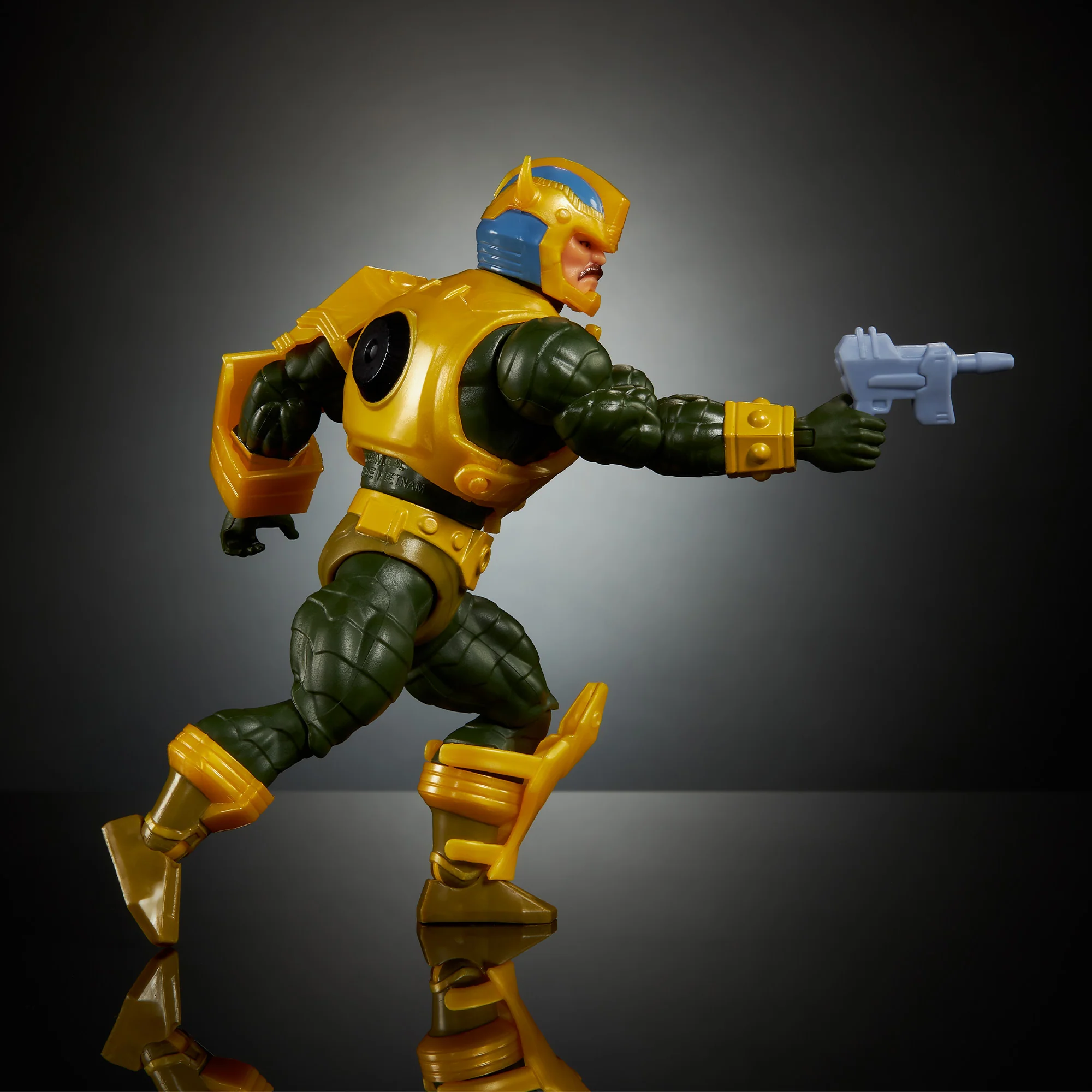Mattel Creations Masters of the Universe x Transformers Bumblebee Armor Man-At-Arms Action Figure