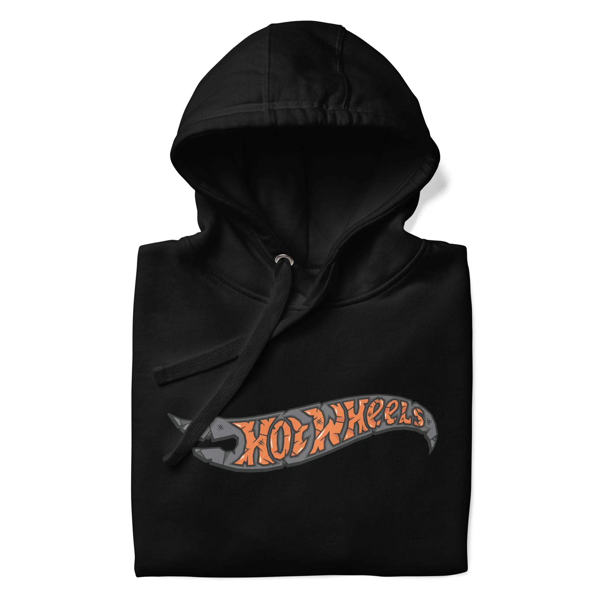 Mattel Creations Hot Wheels Mummy Logo Black Hoodie