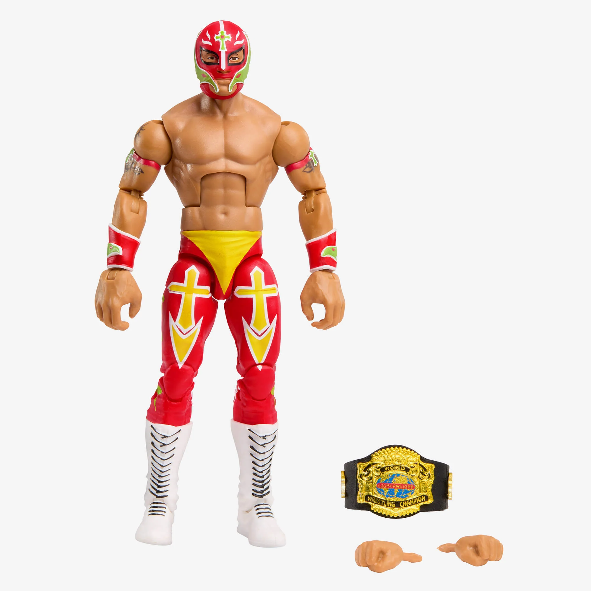 Mattel Creations WWE Elite Collection Rey Mysterio Action Figure