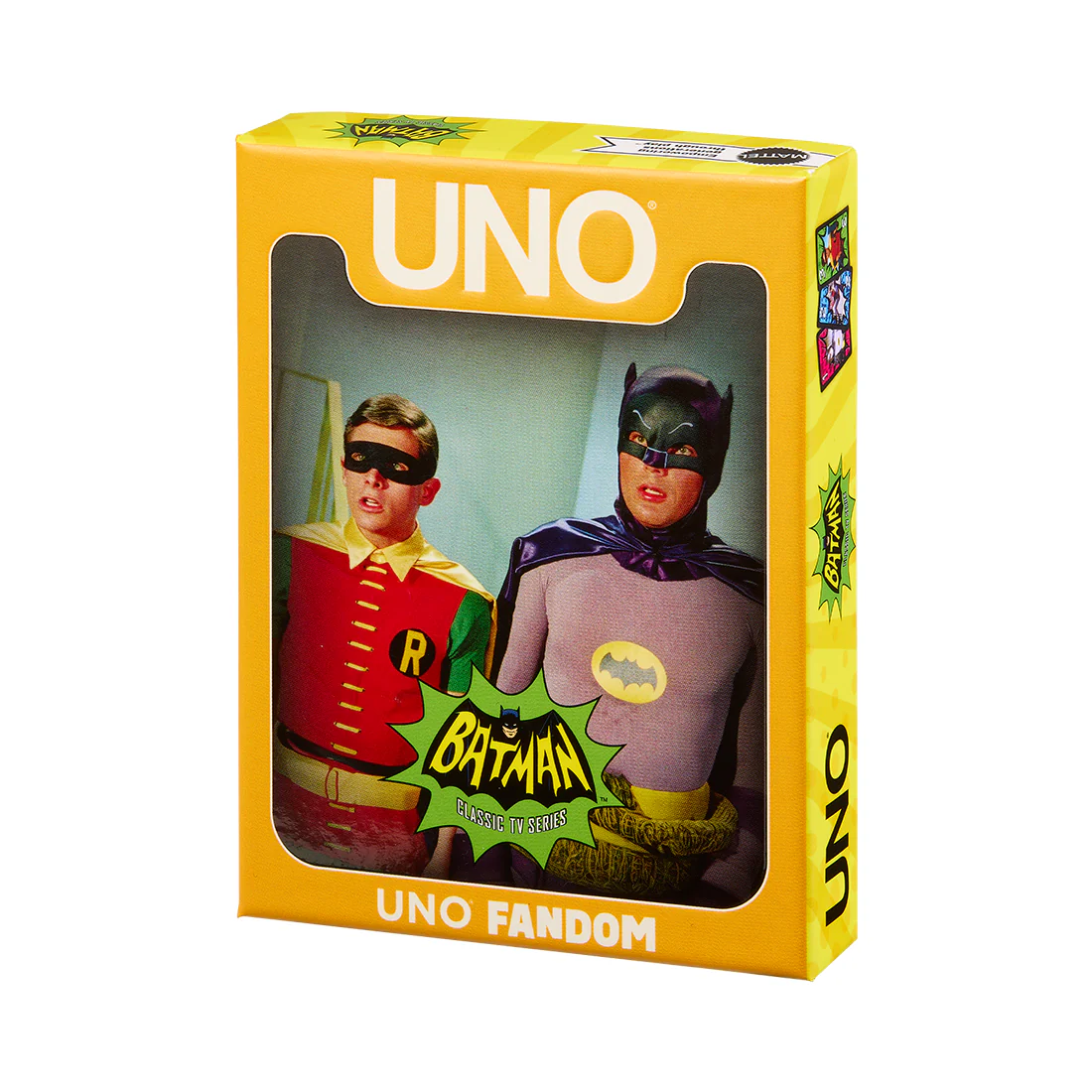 Mattel Creations UNO Fandom Batman Classic TV Series Deck