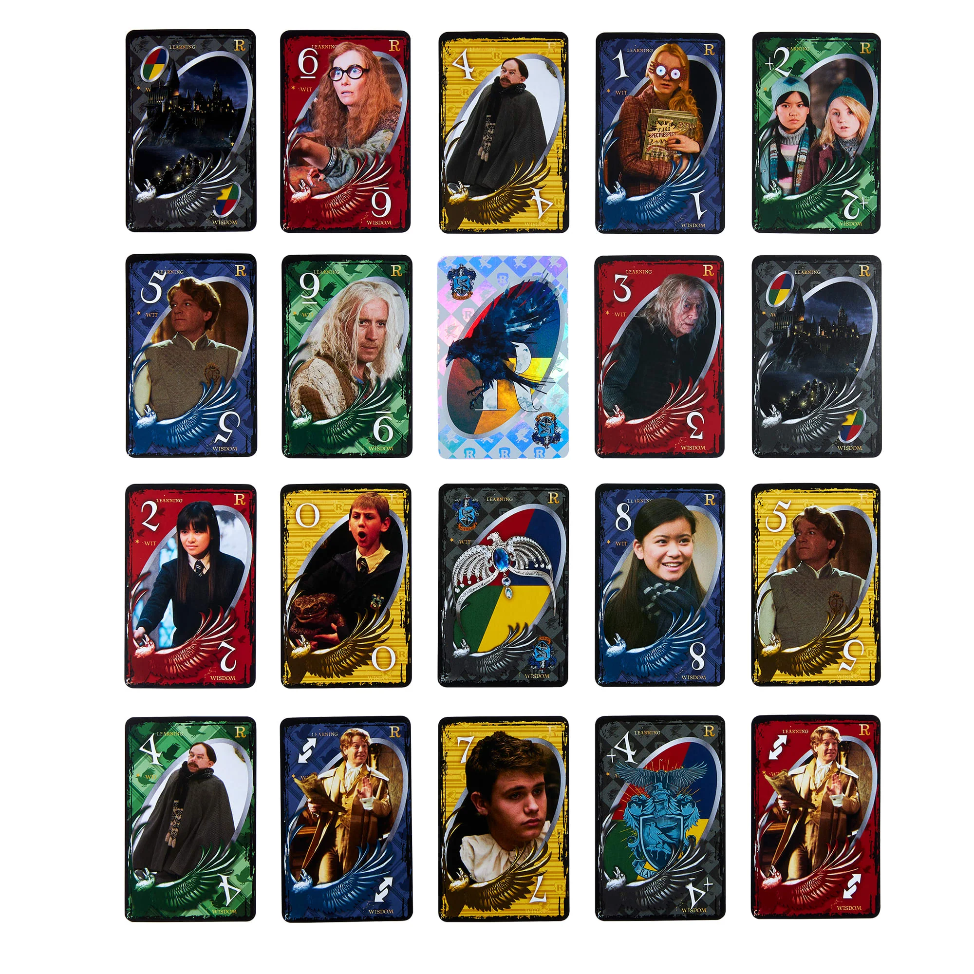 Mattel Creations UNO Fandom Harry Potter Ravenclaw Game Deck