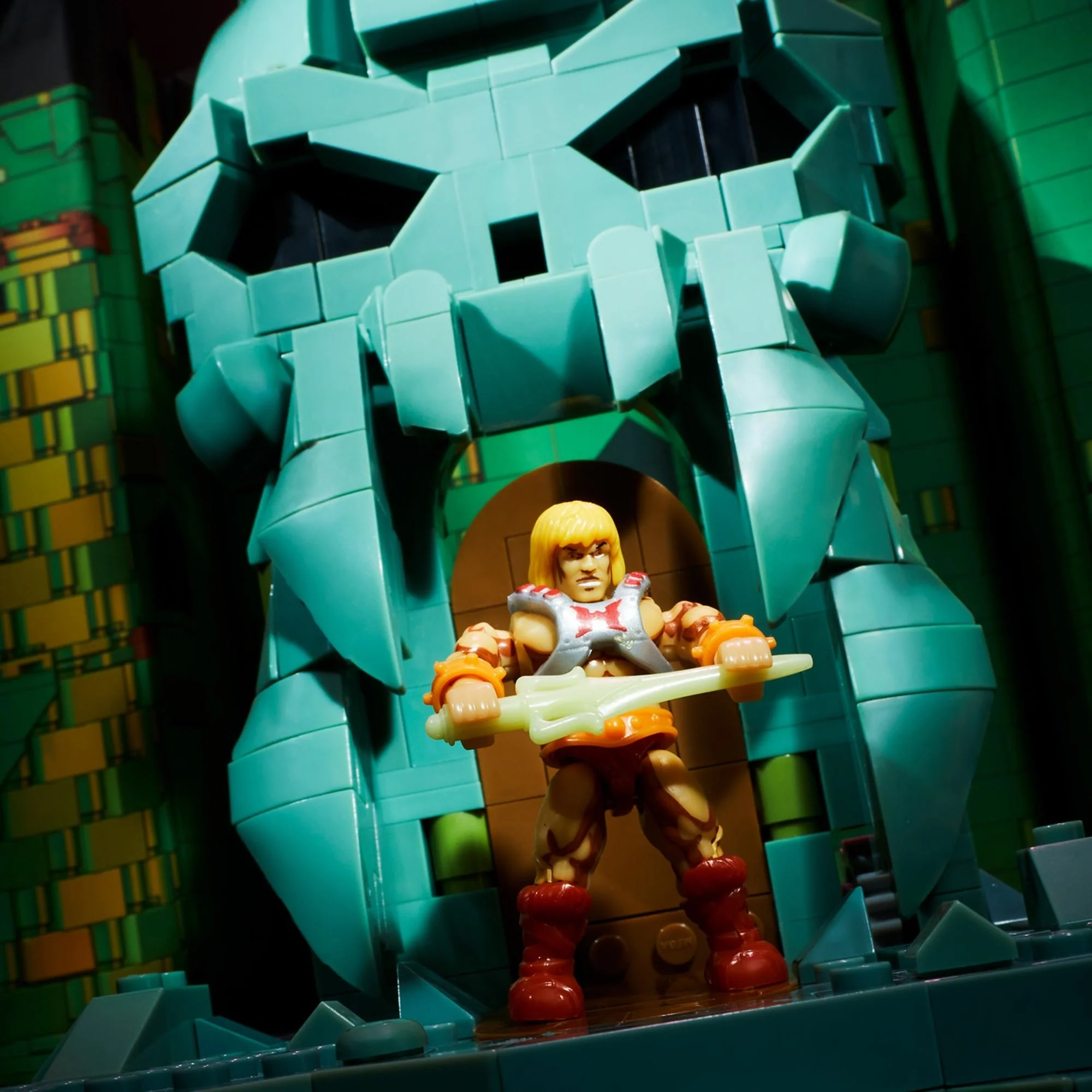 Mattel Creations MEGA Masters of the Universe By the Power of Grayskull! Building Set