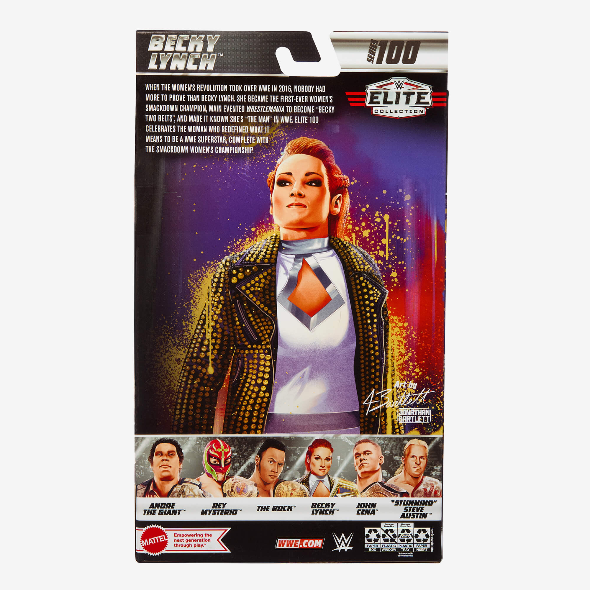 Mattel Creations WWE Elite Collection Becky Lynch Action Figure