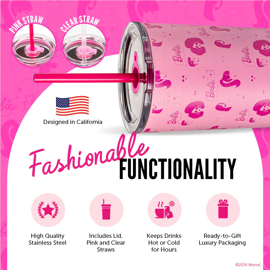 Mattel Creations Barbie™ Style Icon Tumbler - 24 Oz