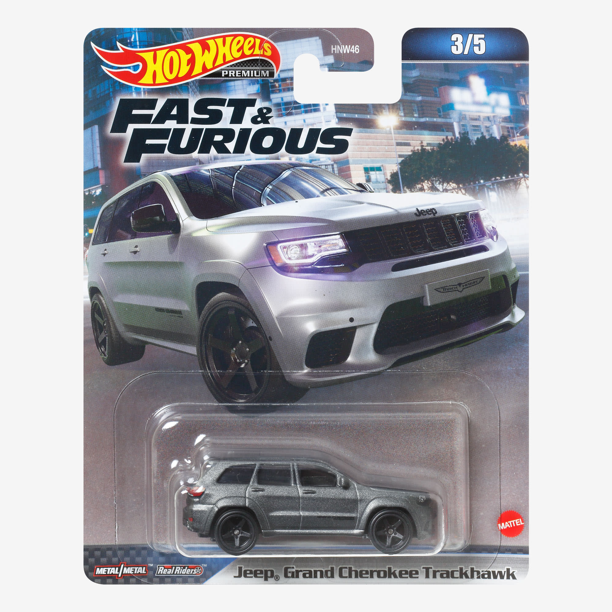 Mattel Creations Hot Wheels Fast & Furious Premium Series, Jeep Grand Cherokee Trackhawk
