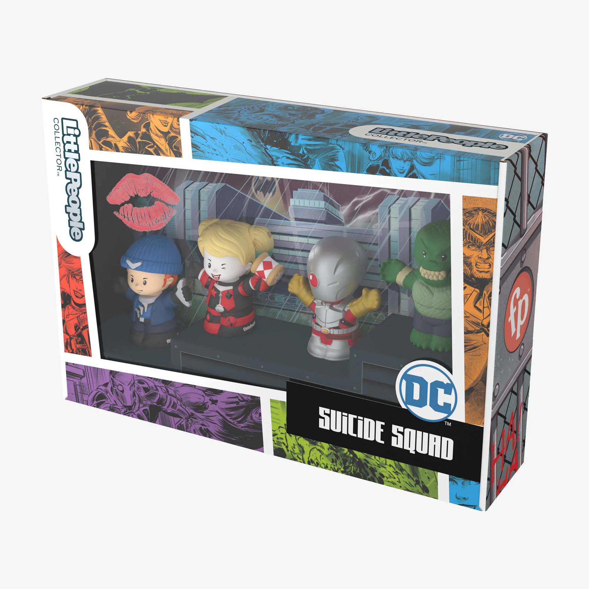 Mattel Creations Little People Collector Suicide Squad Special Edition Figure Set