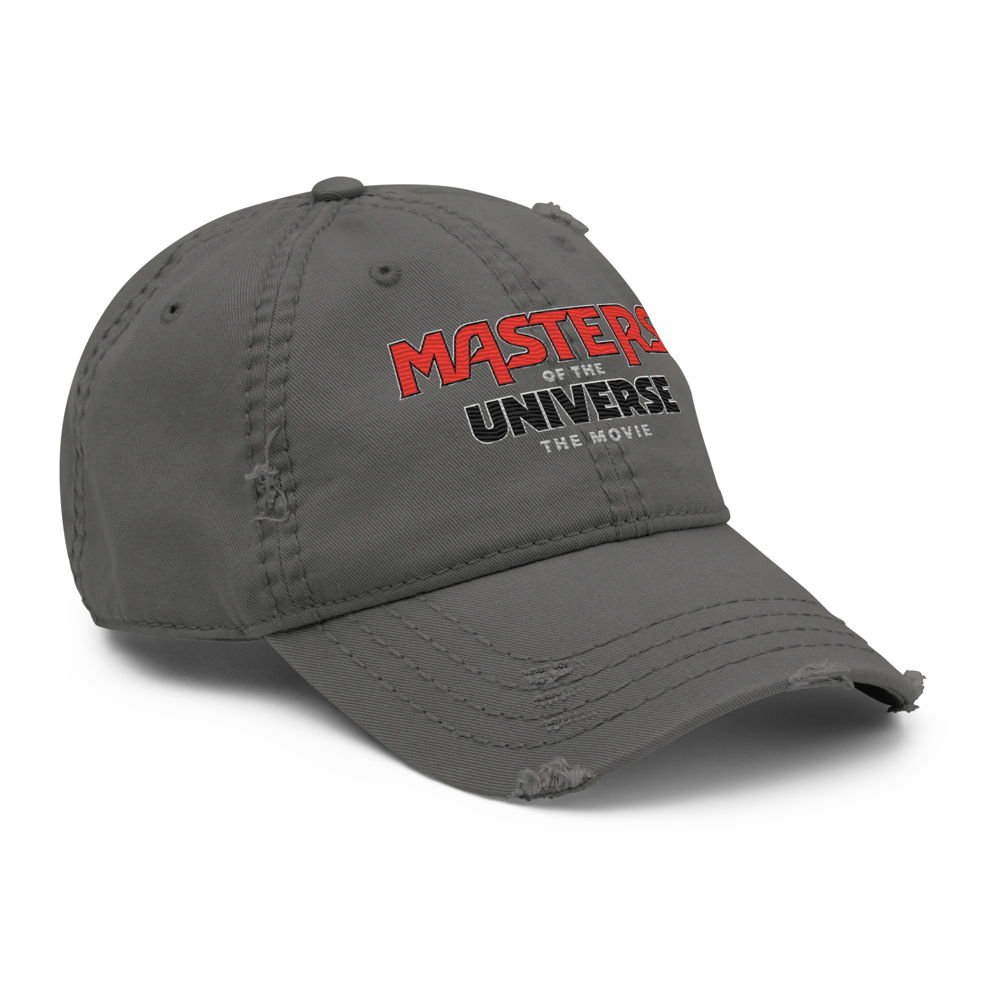 Mattel Creations Masters of the Universe The Movie Logo Grey Dad Hat
