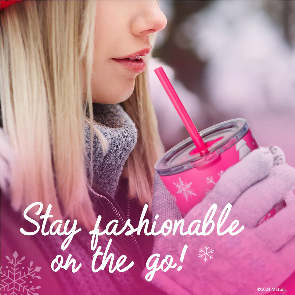 Mattel Creations Barbie™ Pink Christmas Tumbler