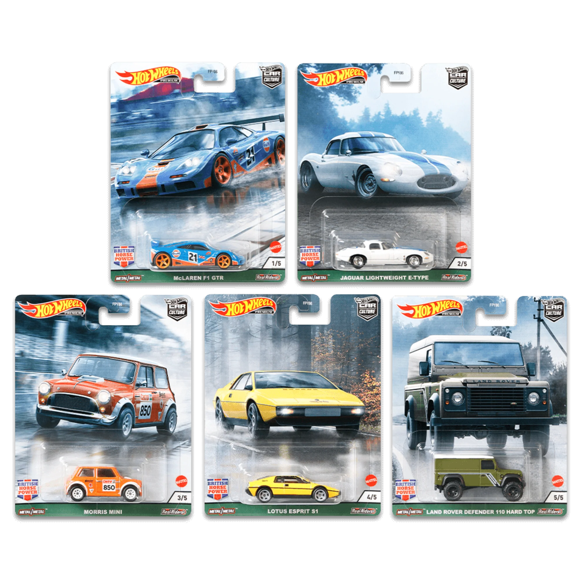 Mattel Creations 2021 Hot Wheels Car Culture: British Horsepower