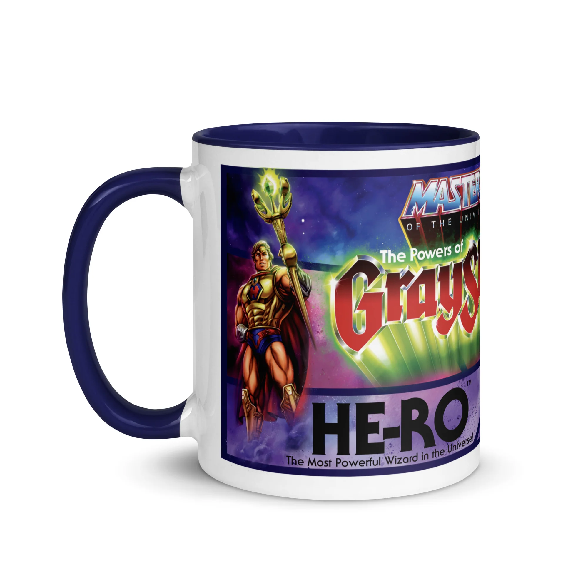 Mattel Creations Masters of the Universe He-Ro White Mug