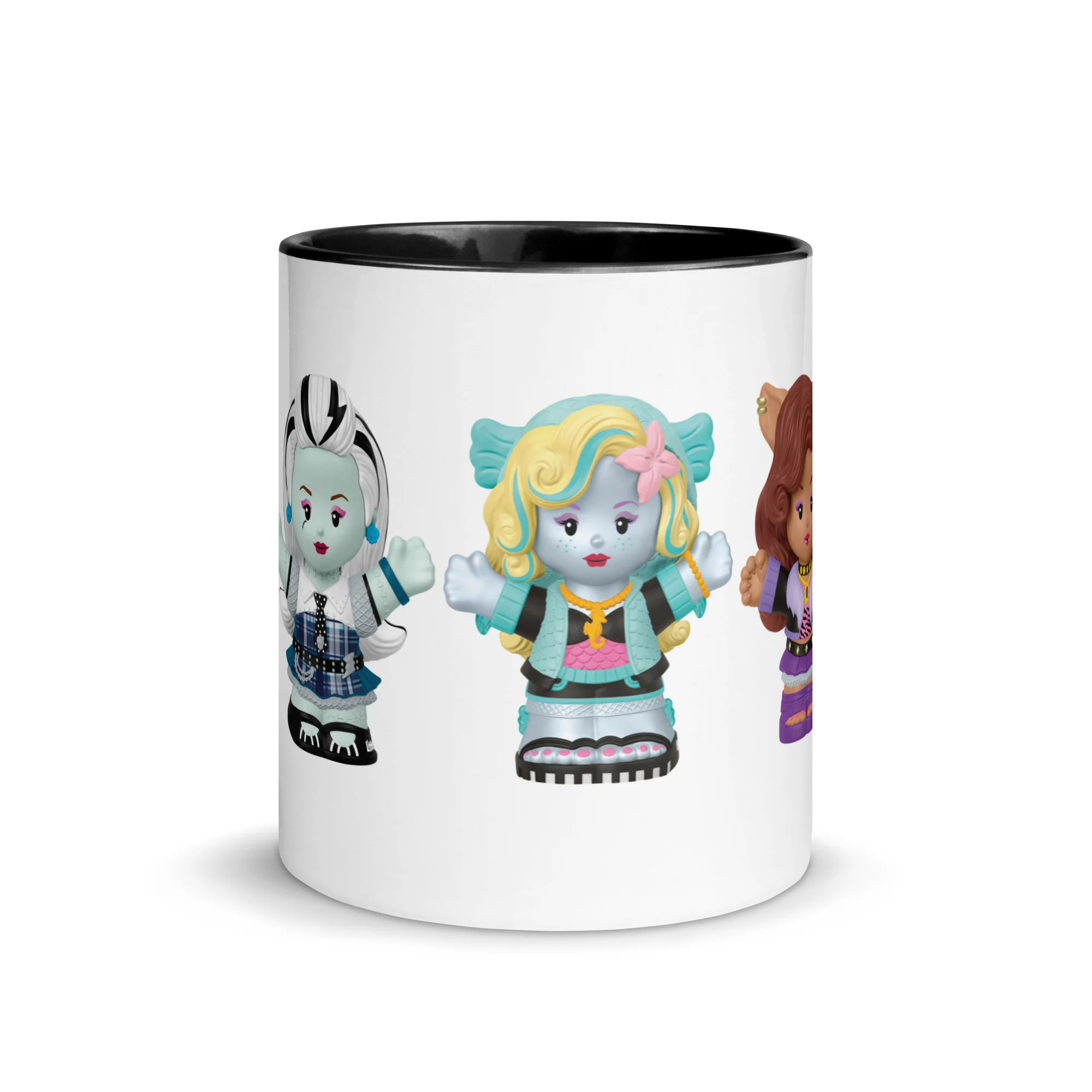 Mattel Creations Little People Collector Monster High White Mug
