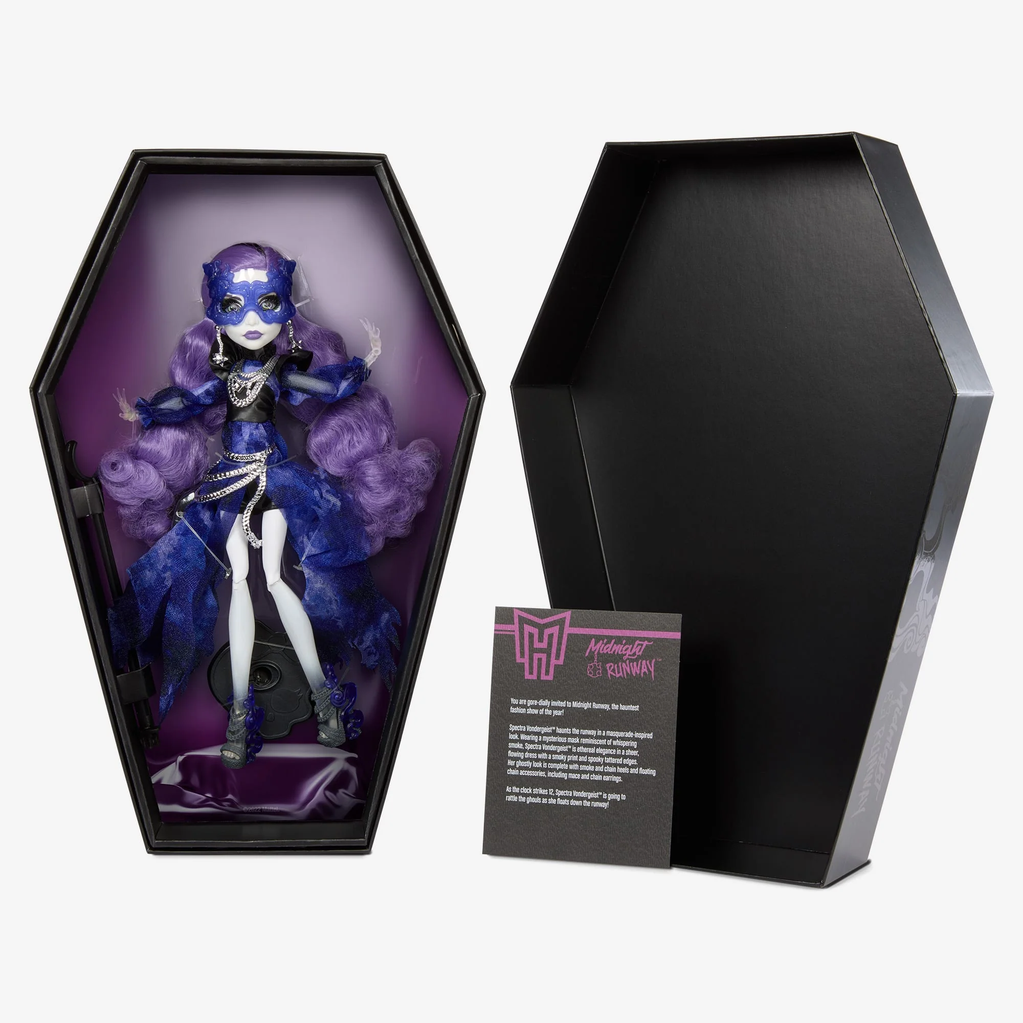 Mattel Creations Monster High Midnight Runway Spectra Vondergeist Doll