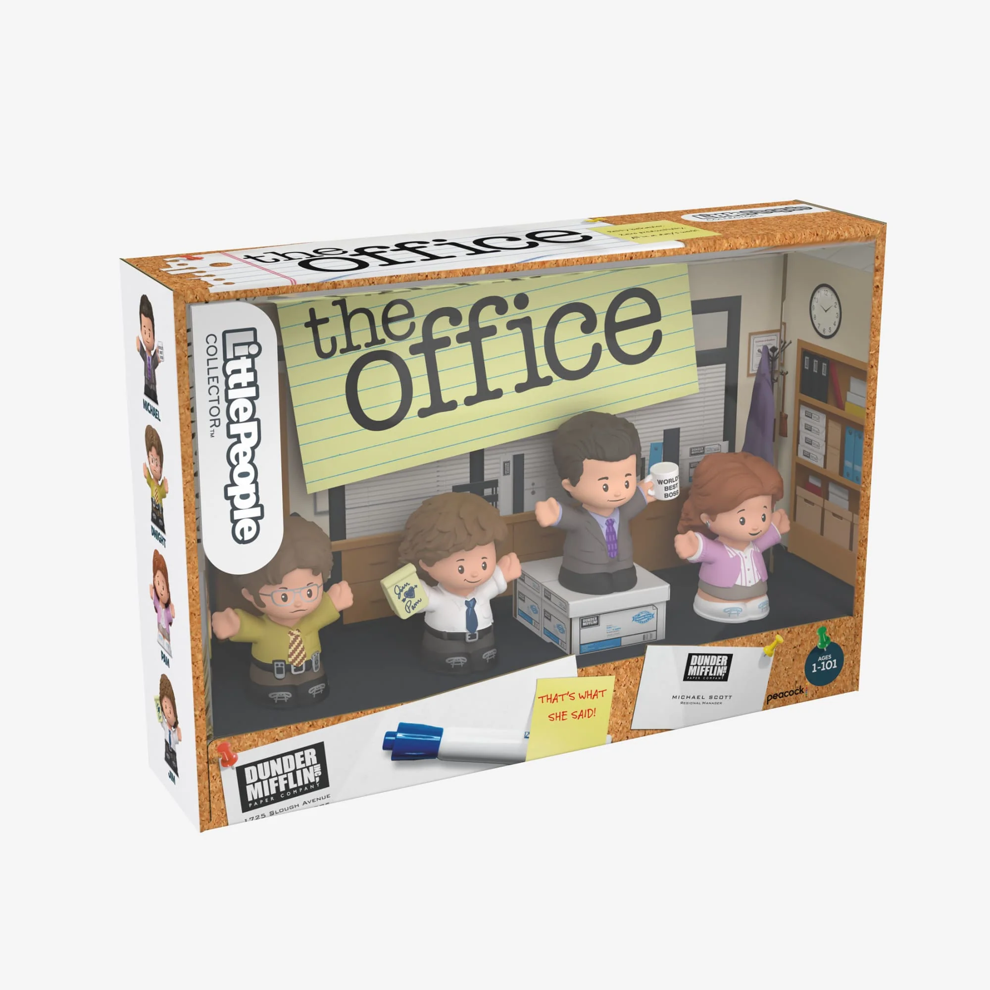 Mattel Creations Little People Collector The Office Figures