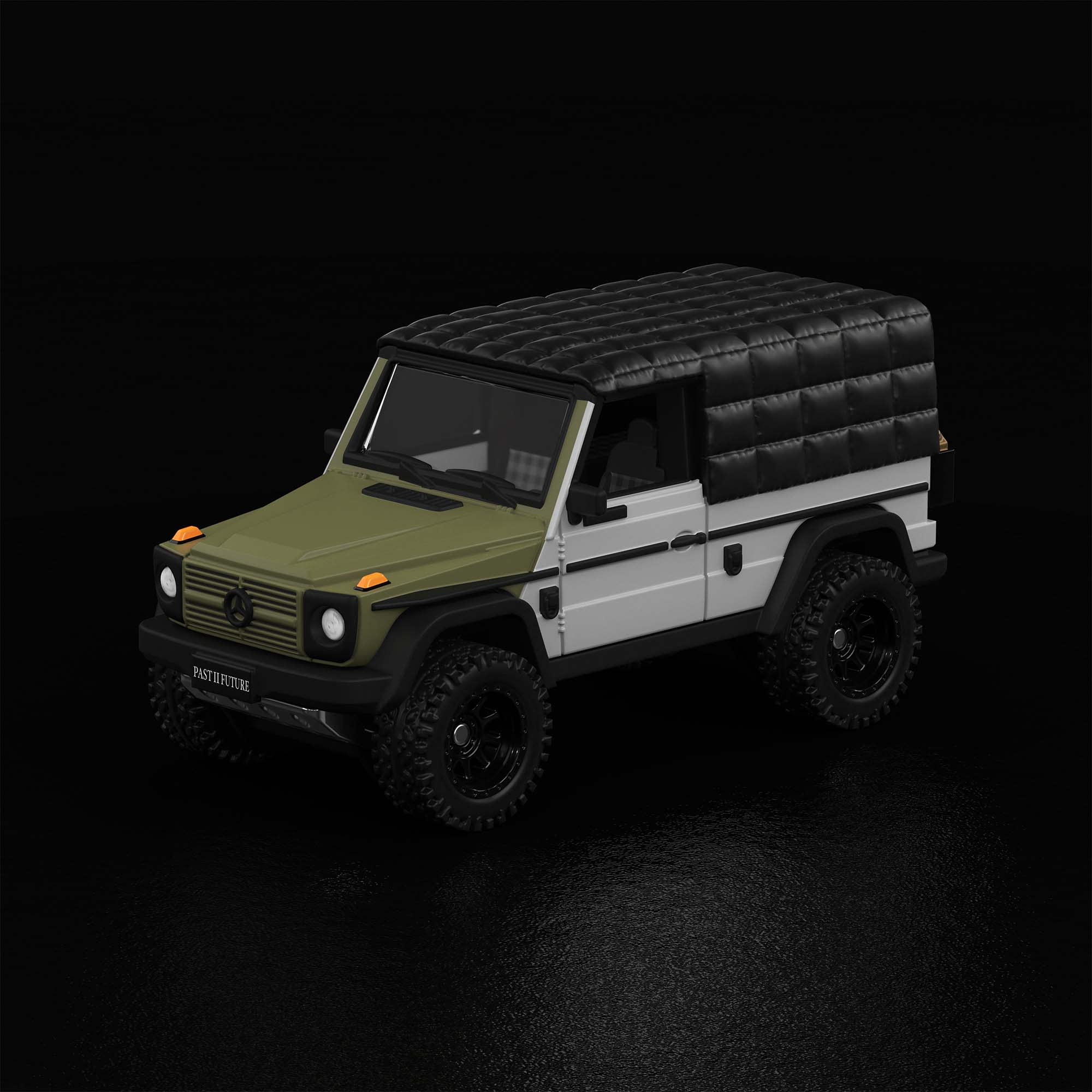 Mattel Creations Hot Wheels x Mercedes-Benz Project G-class Past II Future designed by NIGO