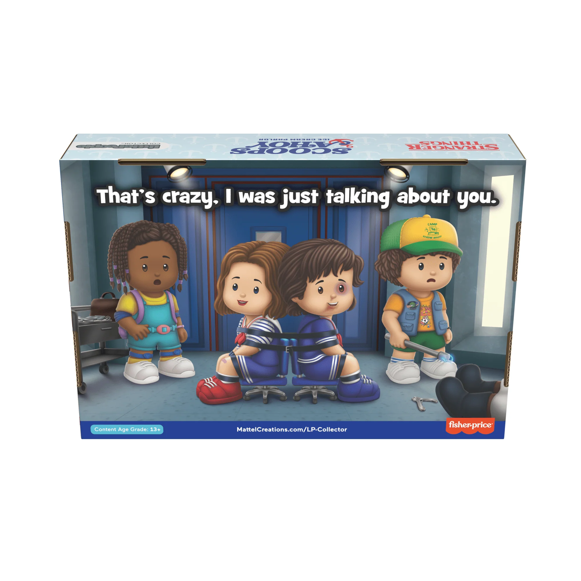 Mattel Creations Little People Collector Stranger Things: Scoops Troop Special Edition Set
