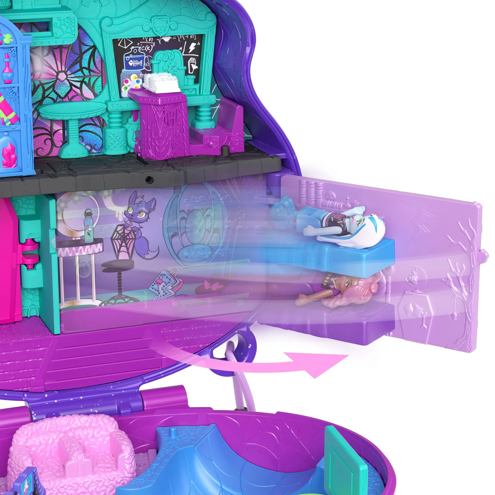 Mattel Creations Polly Pocket Monster High Compact