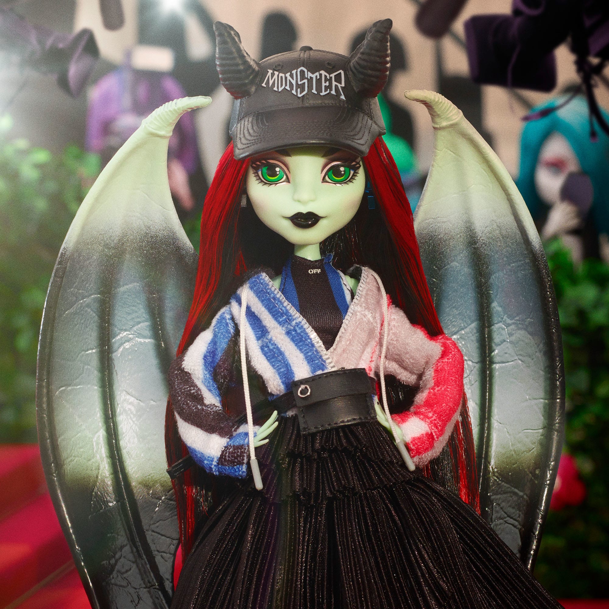Mattel Creations Off-White™ c/o Monster High Raven Rhapsody Doll