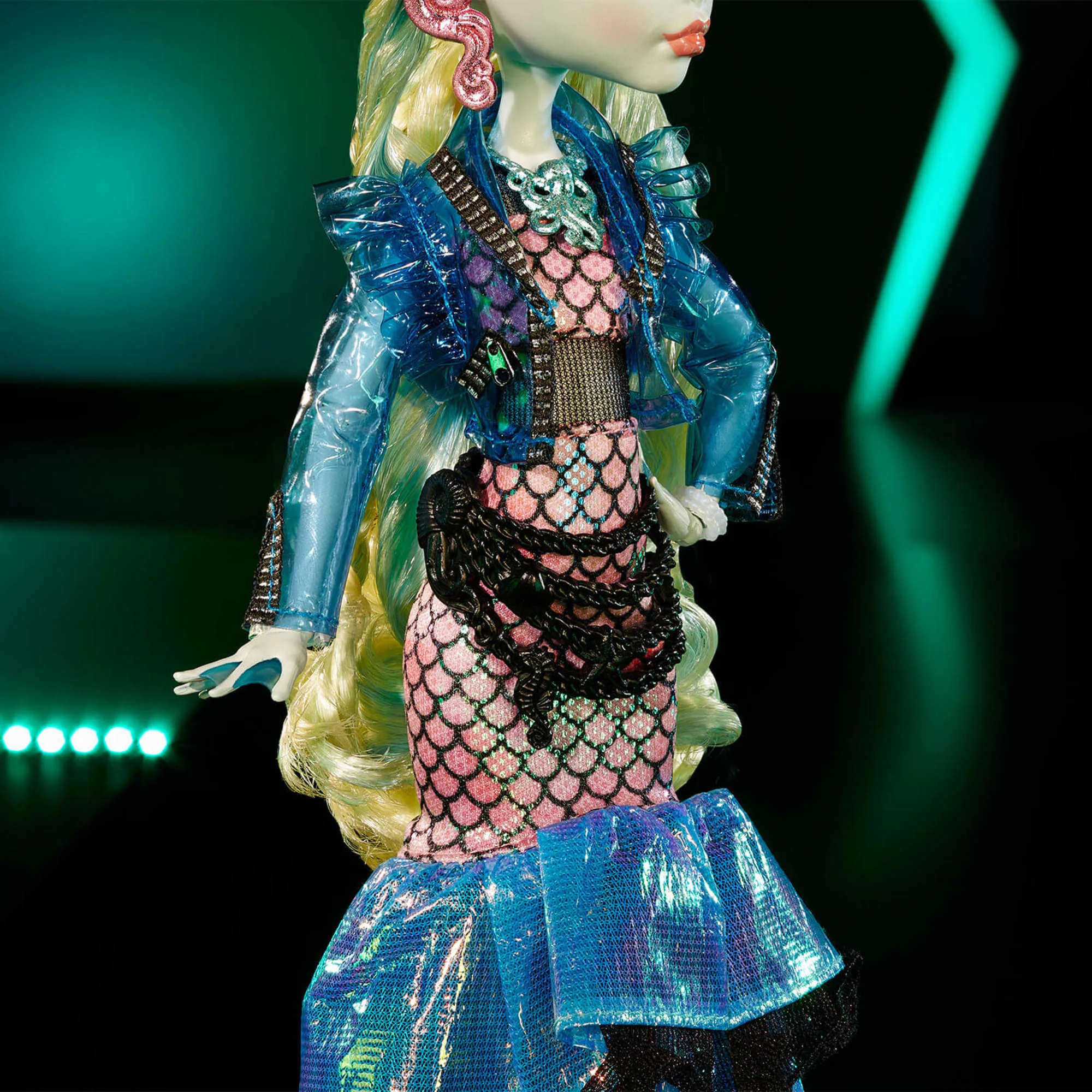 Mattel Creations Monster High Haunt Couture Lagoona Blue Doll