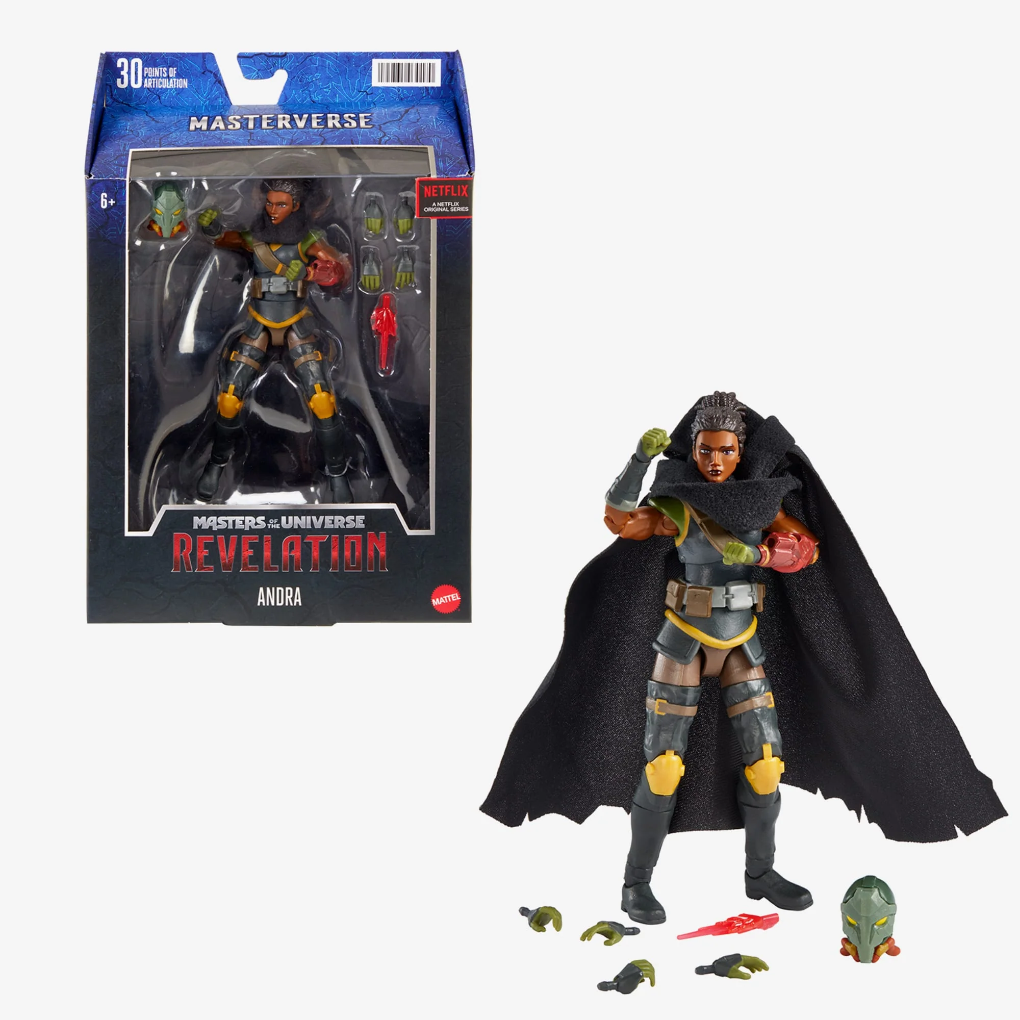 Mattel Creations Masters of the Universe Masterverse Revelation Andra Action Figure