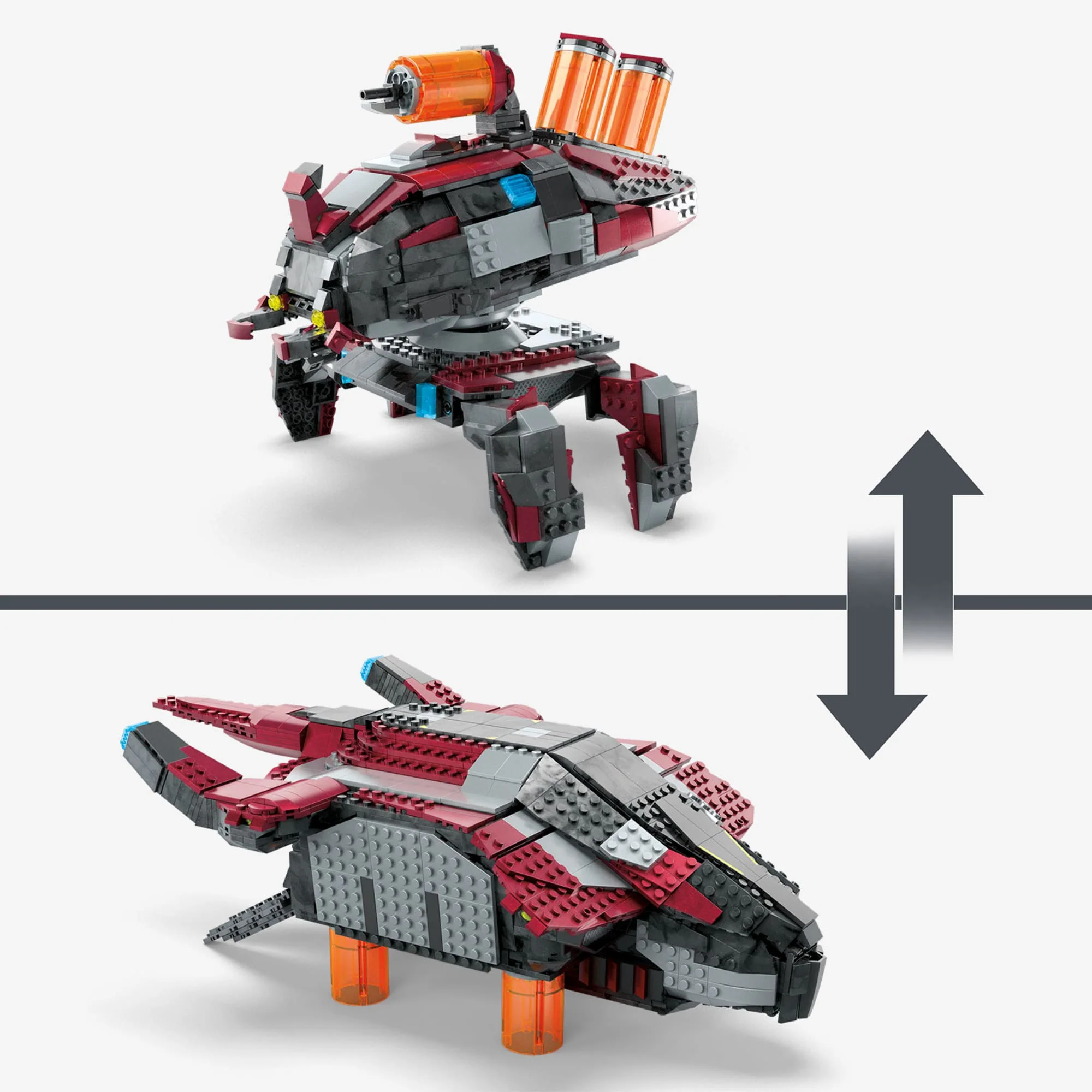 Mattel Creations MEGA Halo Banished Phantom Building Set