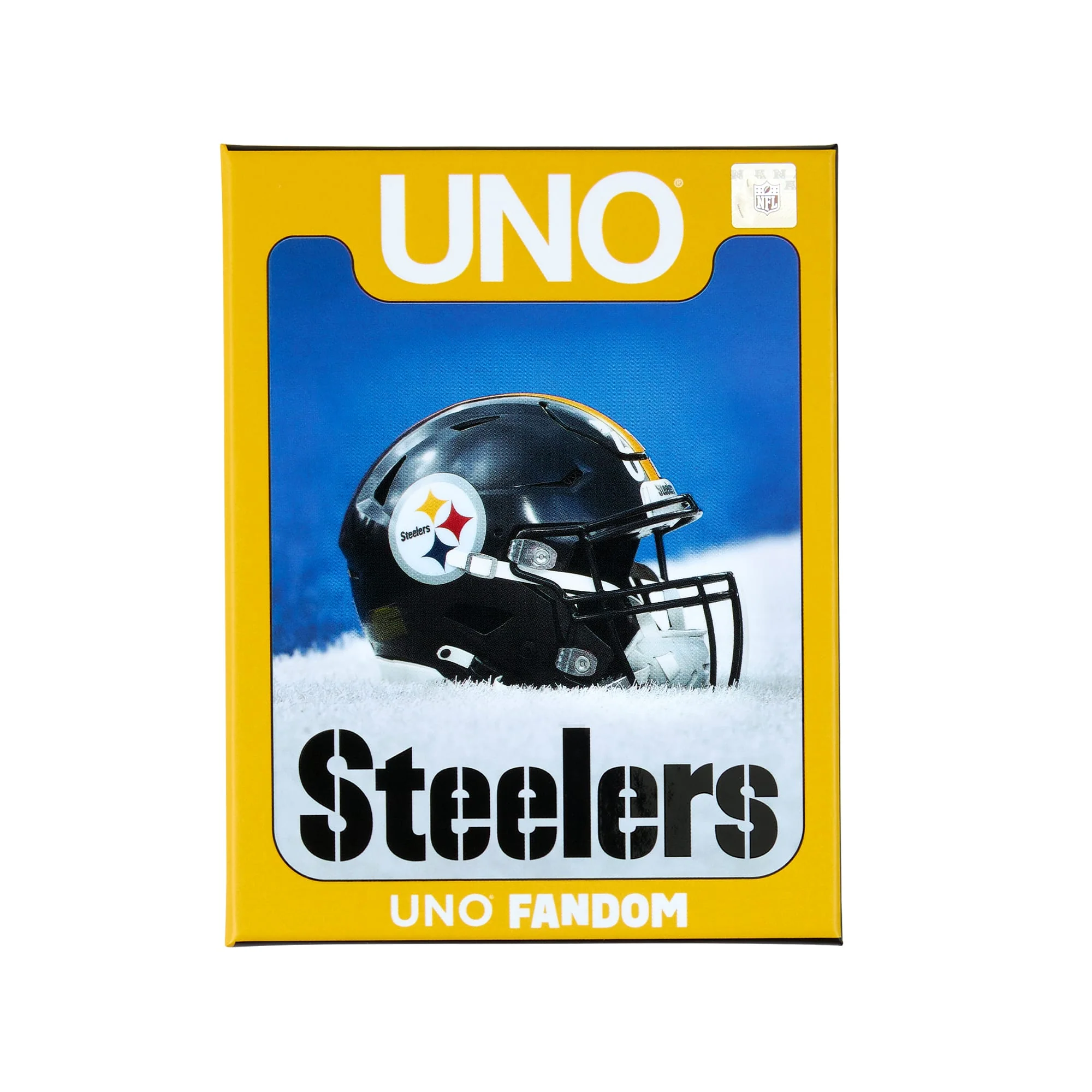 Mattel Creations UNO Fandom NFL Pittsburgh Steelers Game Deck