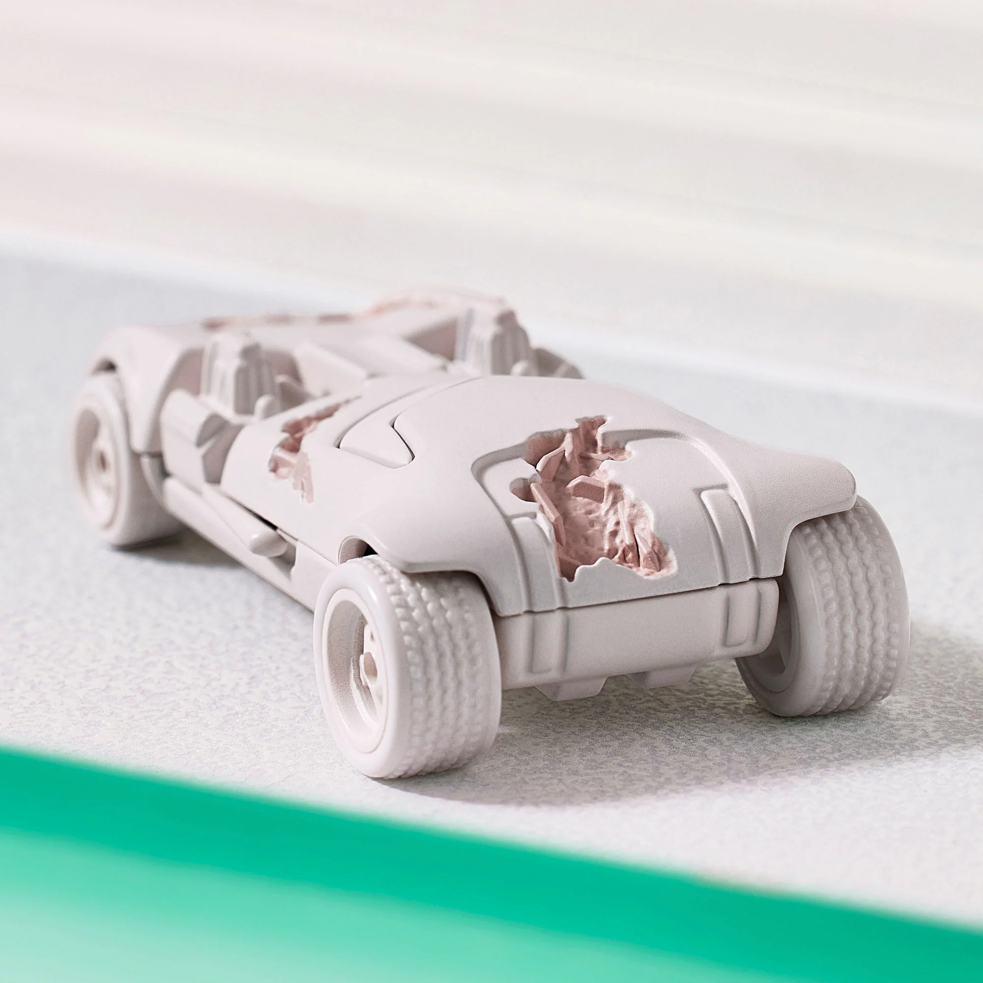 Mattel Creations Hot Wheels x Daniel Arsham Eroded Twin Mill