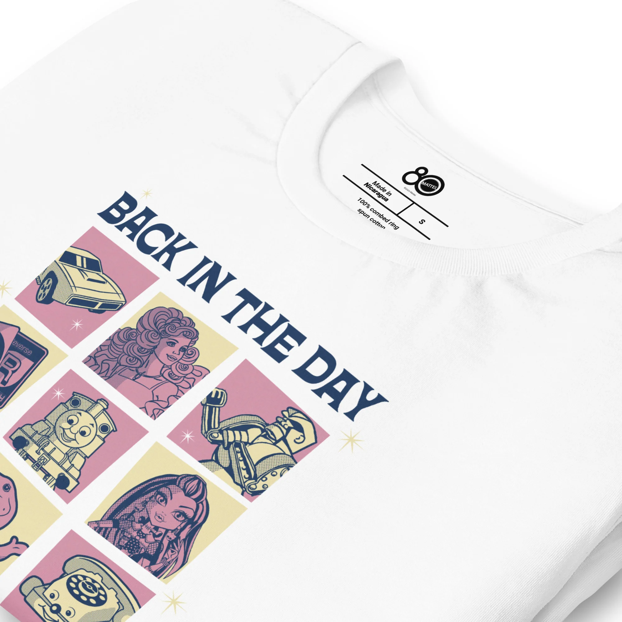 Mattel Creations Mattel 80th Back in the Day White T-Shirt