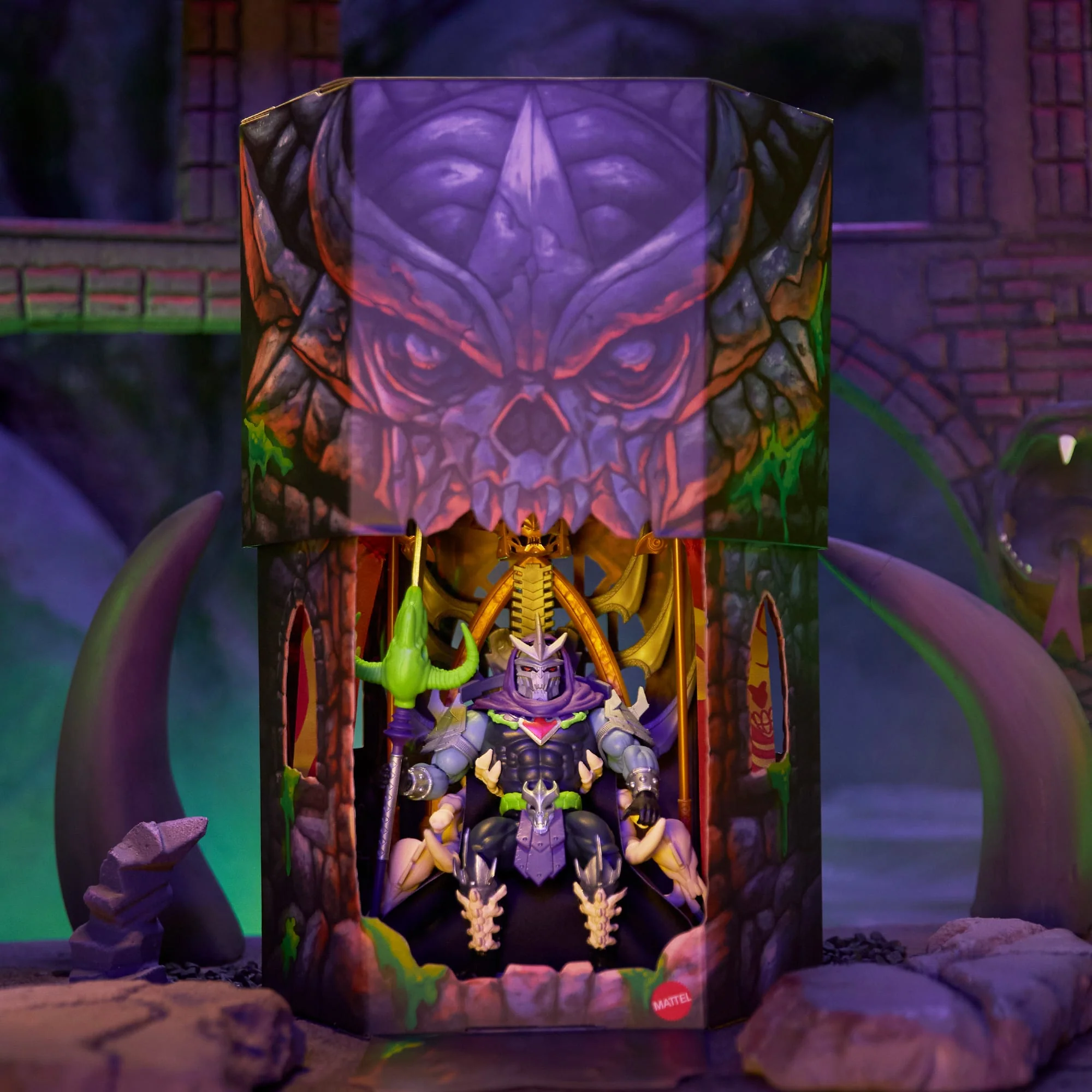 Mattel Creations Turtles of Grayskull Skele-Shredder Action Figure